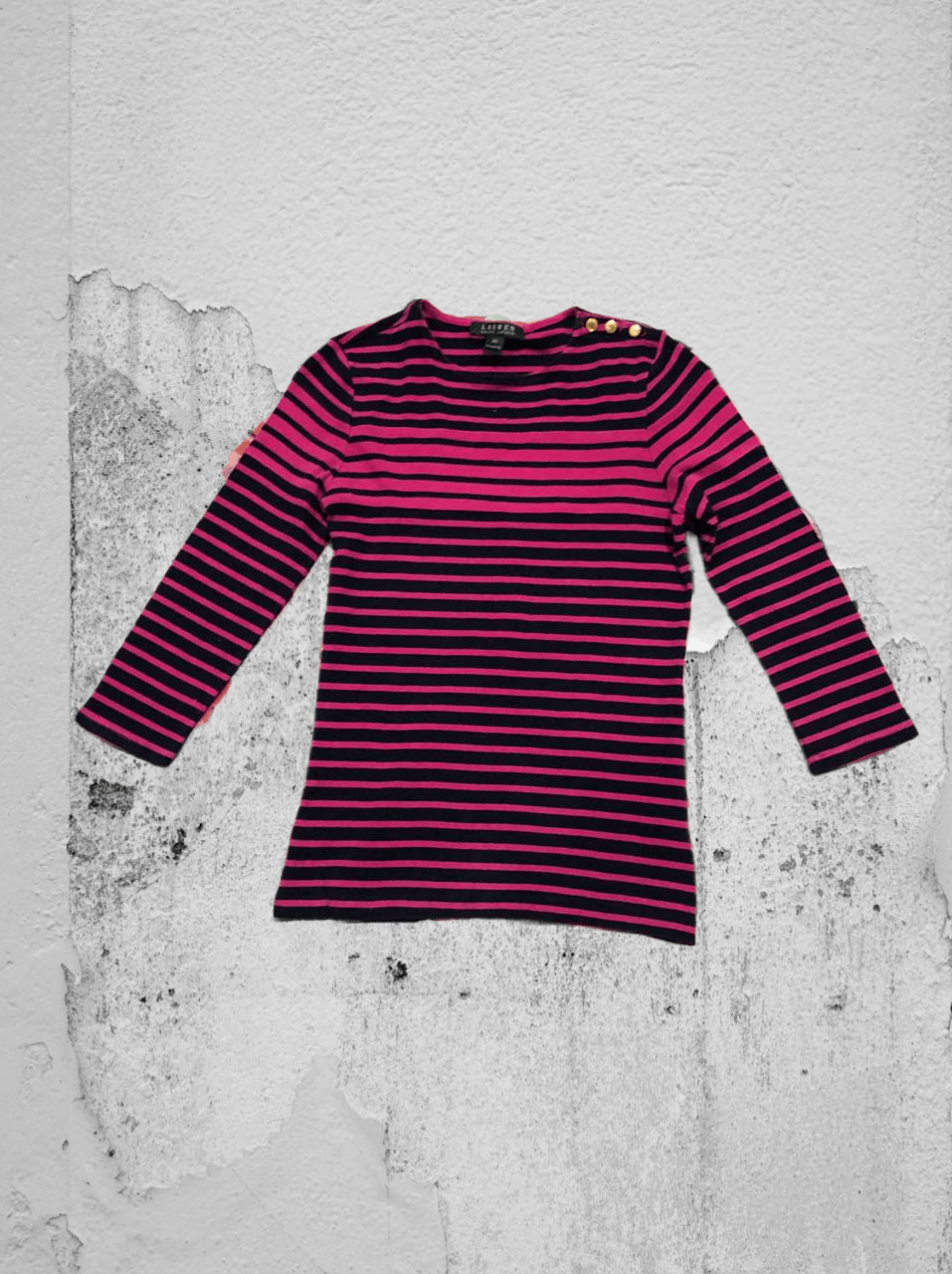 Lauren Ralph Lauren Vintage Lauren Ralph Lauren Y2K Long Sleeve striped Size XS / US 0-2 / IT 36-38 - 1 Thumbnail