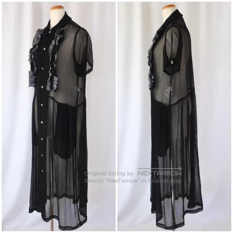 Comme des Garcons Comme Des Garcons Transparent shirt dress Size M / US 6-8 / IT 42-44 - 2 Thumbnail