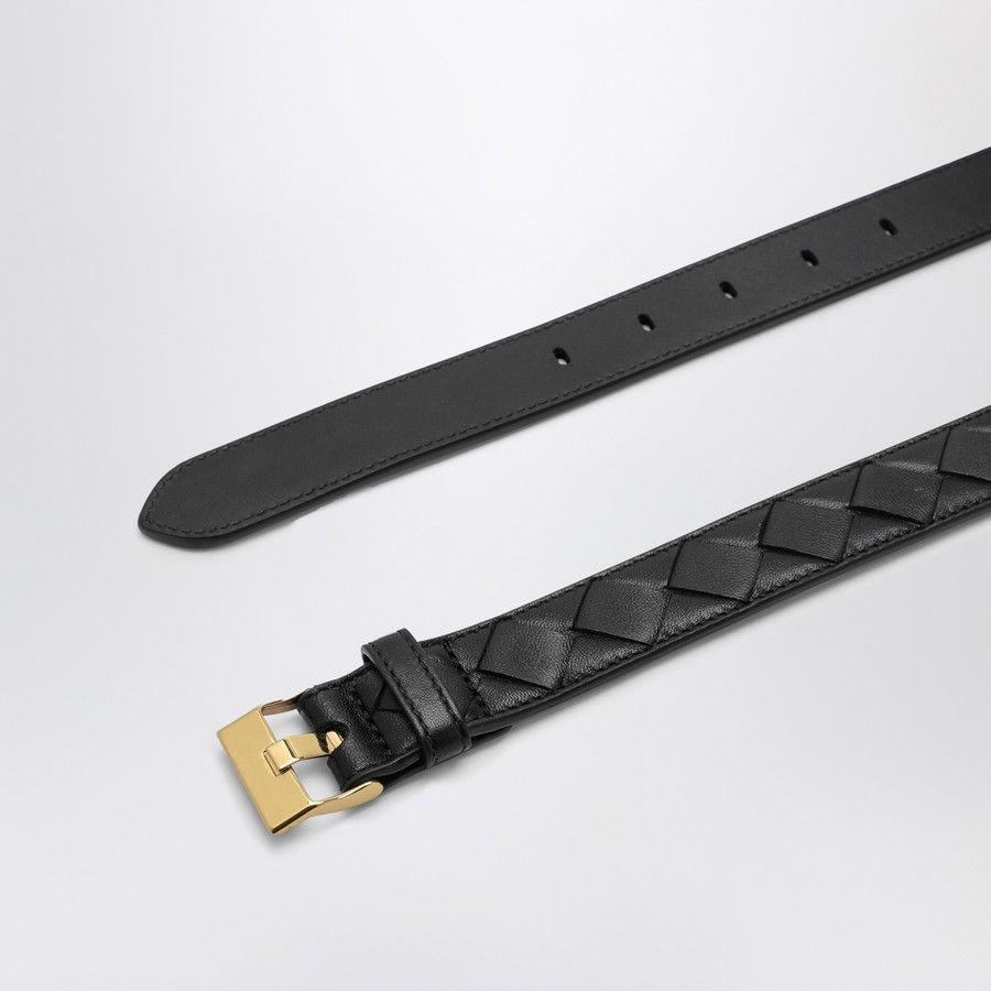 Bottega Veneta o1d2blof0824 Size : 80 EU / Belt in Black Size ONE SIZE - 3 Thumbnail