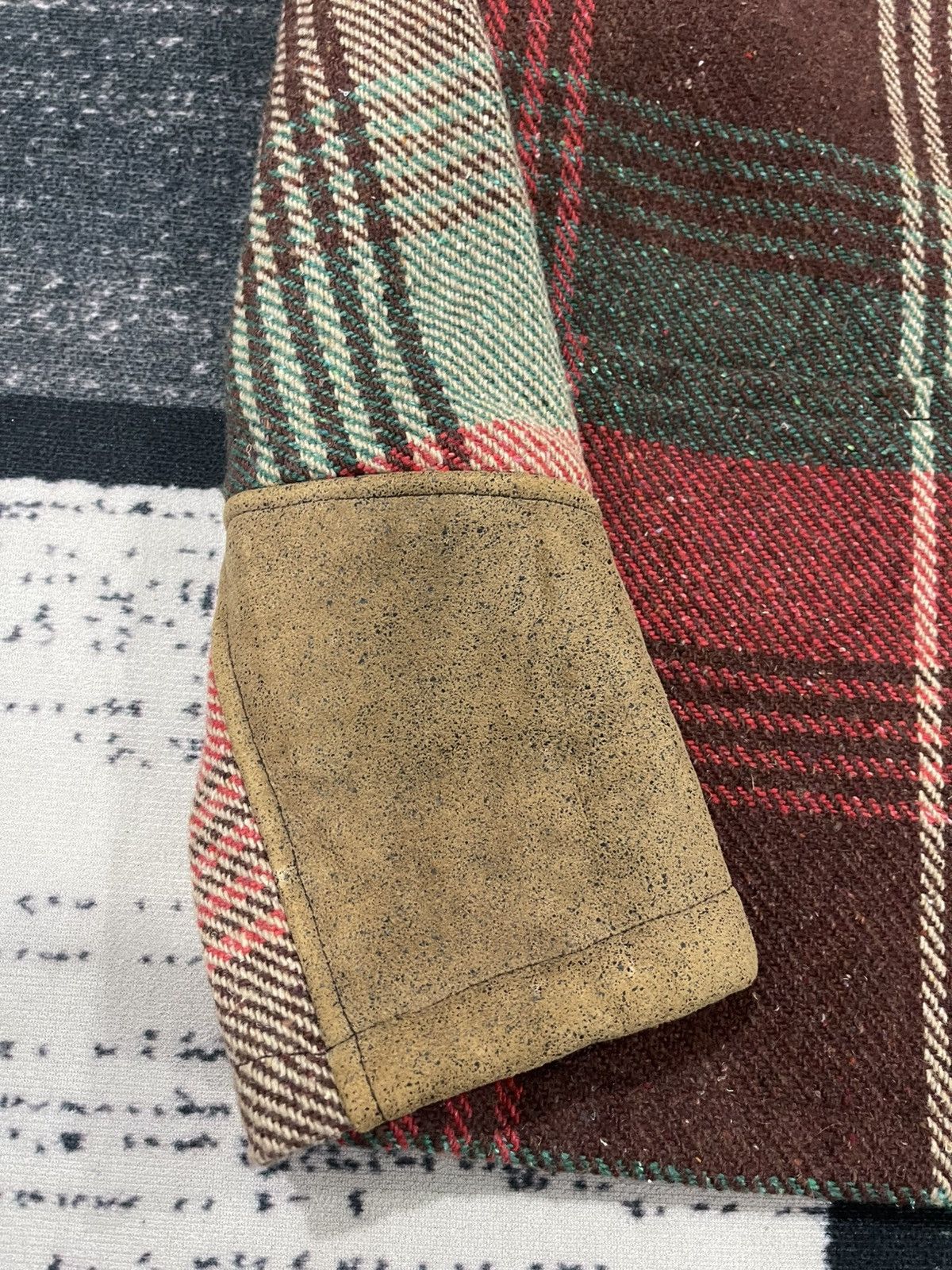 Beams Plus × Vintage Vintage Beams Y.Akamine Plaid Wool Jacket Size US L / EU 52-54 / 3 - 7 Thumbnail