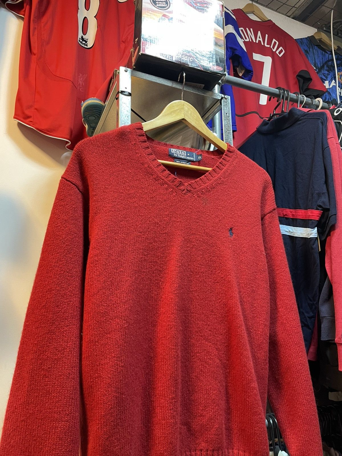 Polo Ralph Lauren Vintage Polo Ralph Lauren Knitwear Sweater Size US XL / EU 56 / 4 - 2 Thumbnail