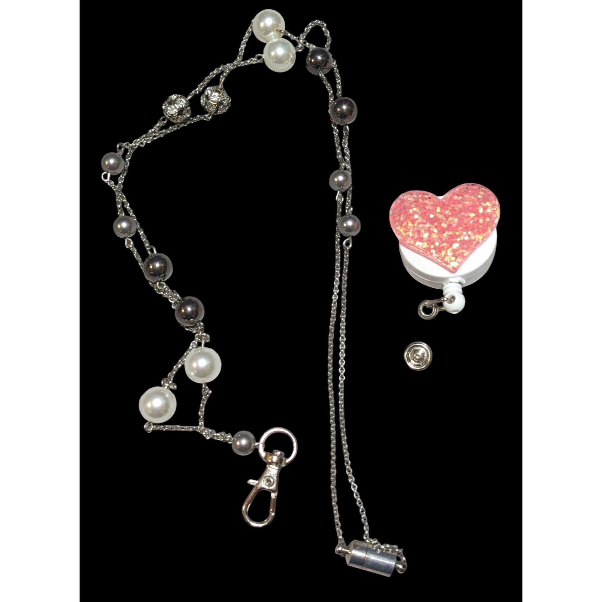 Other Elegant Coquette Badge Real And Lanyard Set Size ONE SIZE - 1 Thumbnail