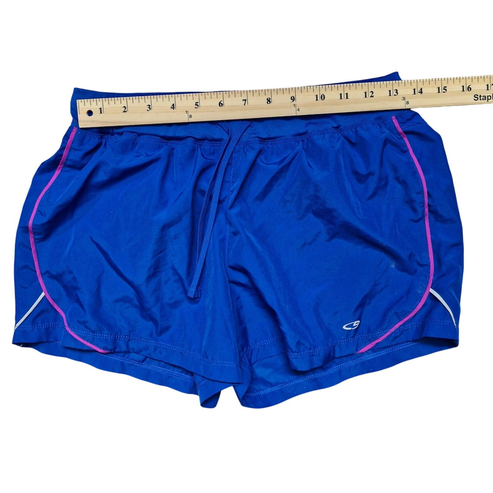 Champion Champion Duo Dry Athletic Shorts Women’s M Blue Running Gym Size 30" / US 8 / IT 44 - 5 Thumbnail