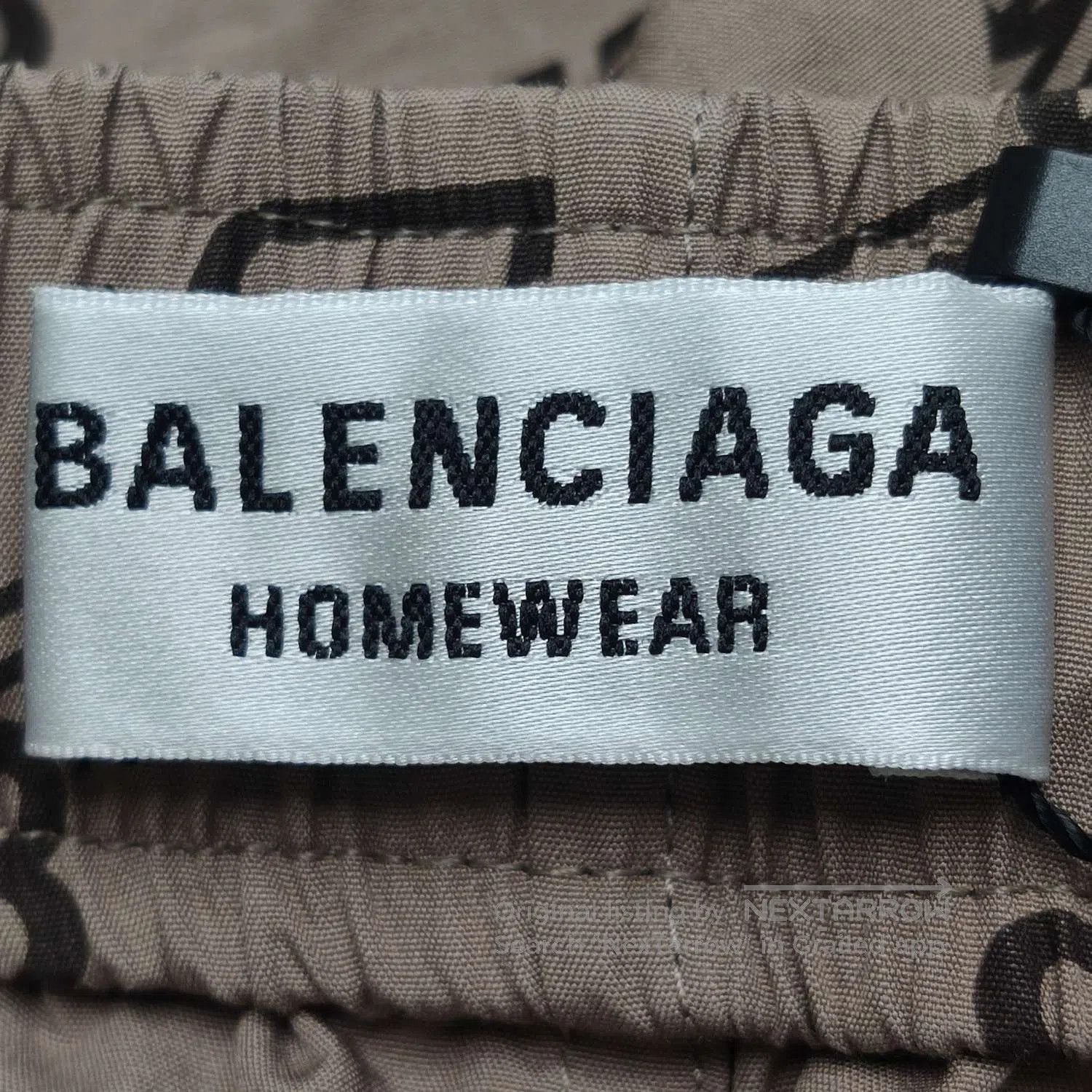 Balenciaga Balenciaga XS Cotton Logo Print Shorts. Size 35" - 3 Thumbnail