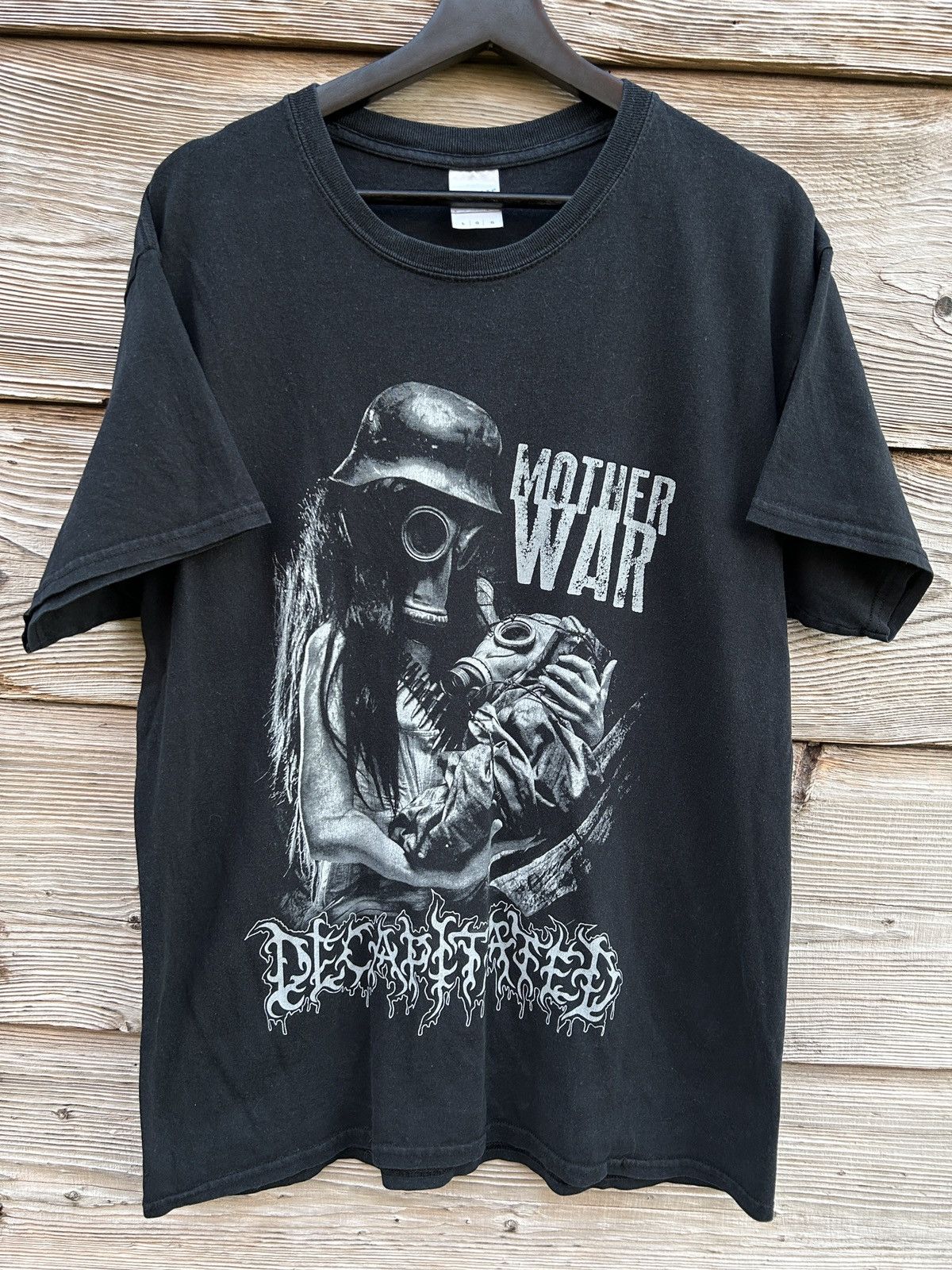 Band Tees Vintage Decapitated Mother War 2014 Death Metal Band T-Shirt Size US L / EU 52-54 / 3 - 1 Thumbnail