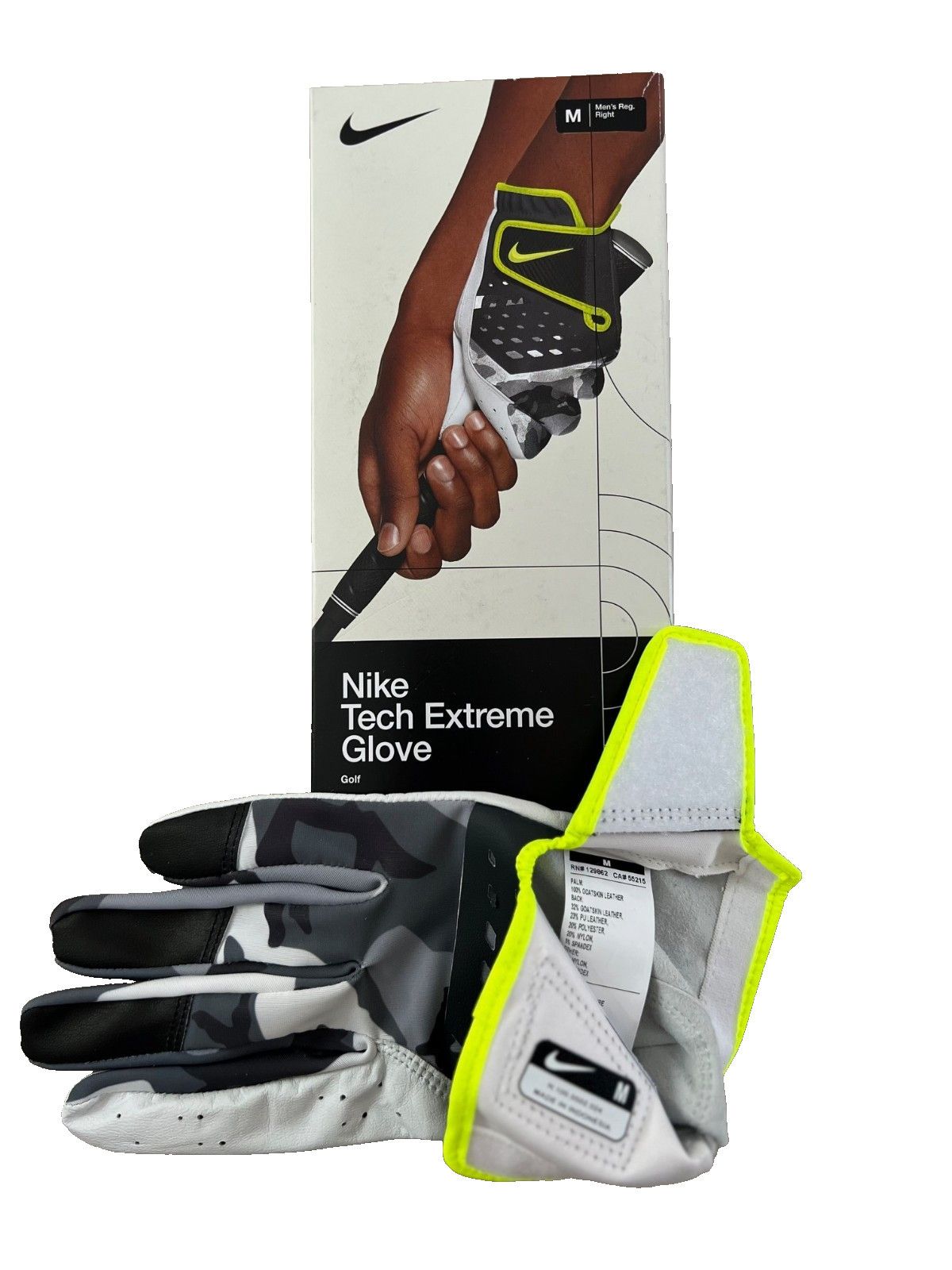 Nike Nike Tech Extreme VII Golf Glove Right Hand Leather ( M ) Size ONE SIZE - 2 Thumbnail