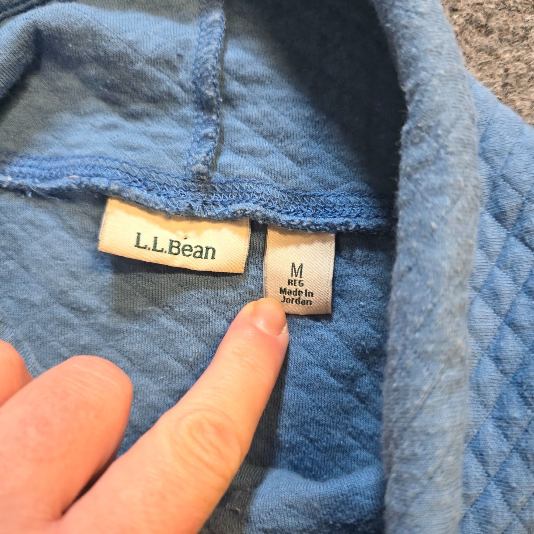 Vintage **L.L. Bean Women's Blue SoftLight Regular Fit Pullover Casual** User: L.L. Bean Women's Blue SoftLight Regular Fit Pullover Casual Size M / US 6-8 / IT 42-44 - 4 Thumbnail