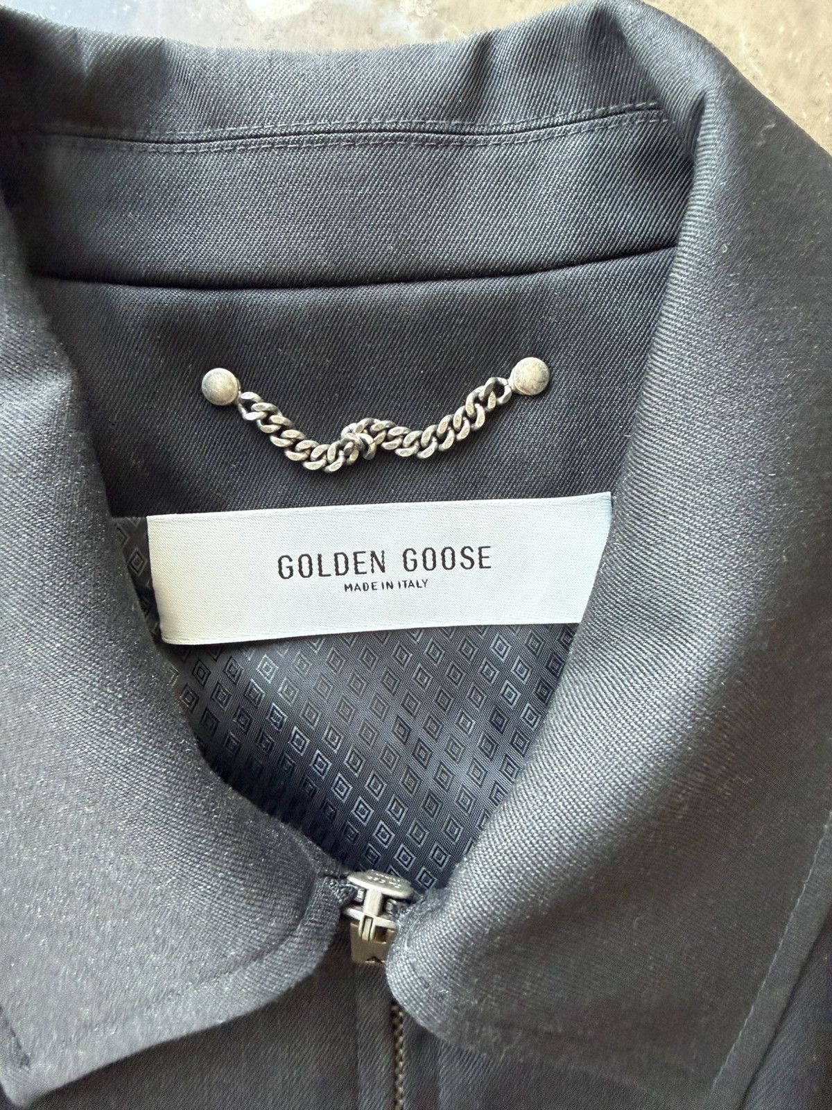 Golden Goose Golden Goose Zip Jacket — black | Size 48 (M/L) Size US M / EU 48-50 / 2 - 2 Thumbnail