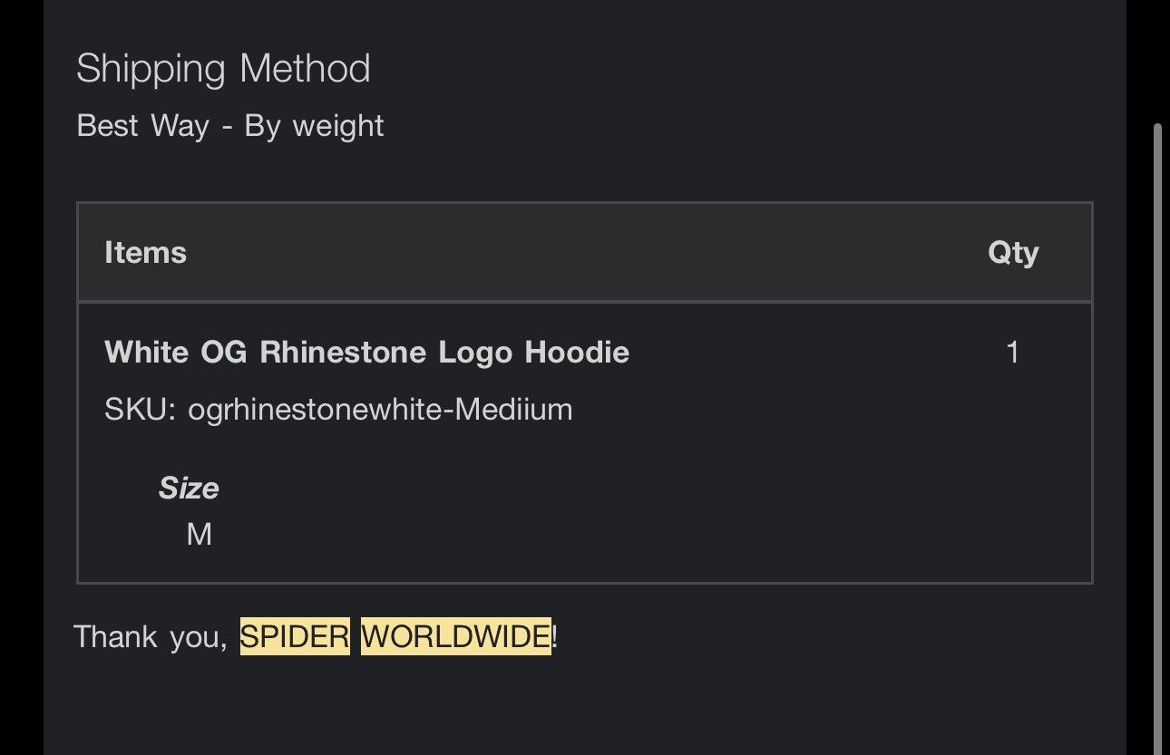 Sp5der Sp5der OG Rhinestone Logo Hoodie Size US M / EU 48-50 / 2 - 6 Thumbnail