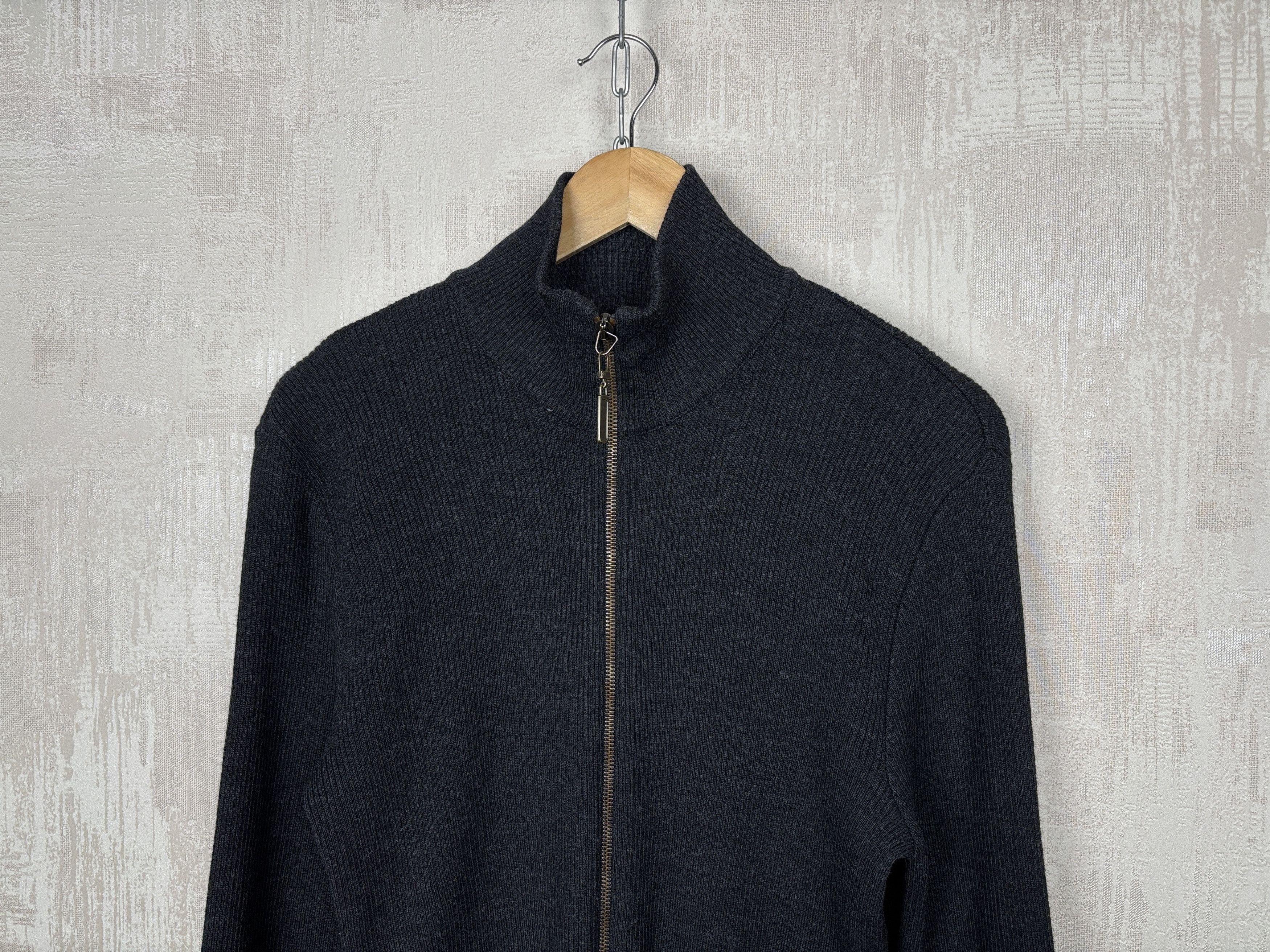Dolce & Gabbana Vintage D&G Dolce & Gabbana Zip Ribbed Sweater Wool Blend Size US M / EU 48-50 / 2 - 3 Thumbnail