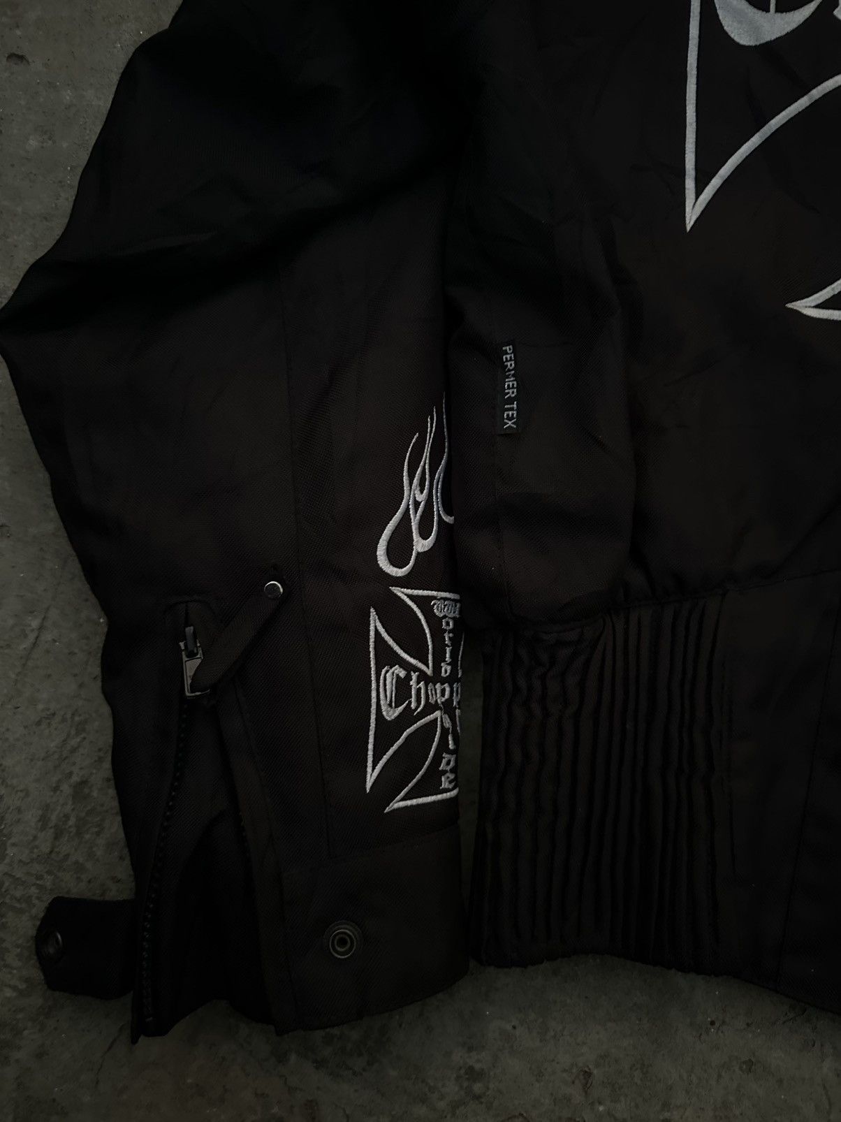 West Coast Choppers Rare Vintage Y2K West Coast Choppers iron cross biker jacket Size US L / EU 52-54 / 3 - 5 Thumbnail
