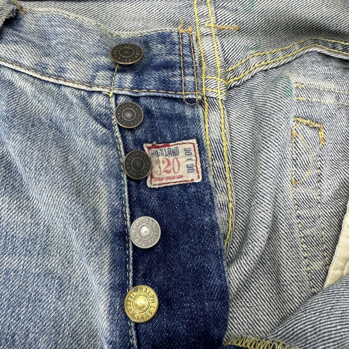 Polo Ralph Lauren 🌟POLO RL ROCKLAND PATCHWORK NATIVE DENIM PANTS Size US 34 / EU 50 - 9 Thumbnail