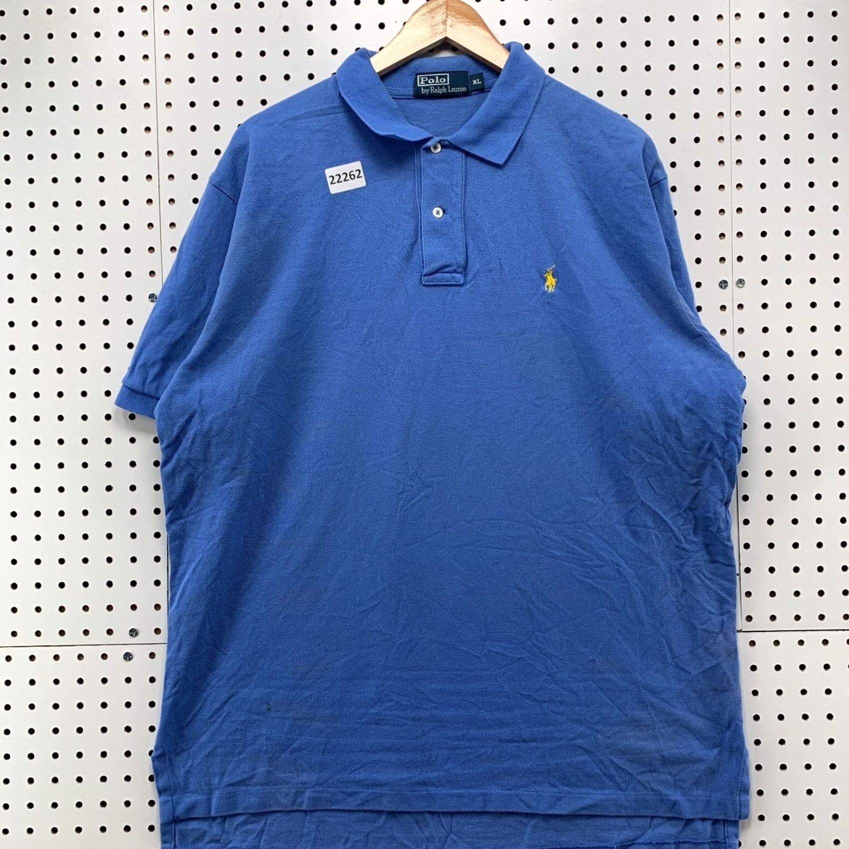 Ralph Lauren Ralph Lauren Shirt Mens XL Blue Polo Yellow Pony 25x31 Casual Collared Size US XL / EU 56 / 4 - 2 Thumbnail