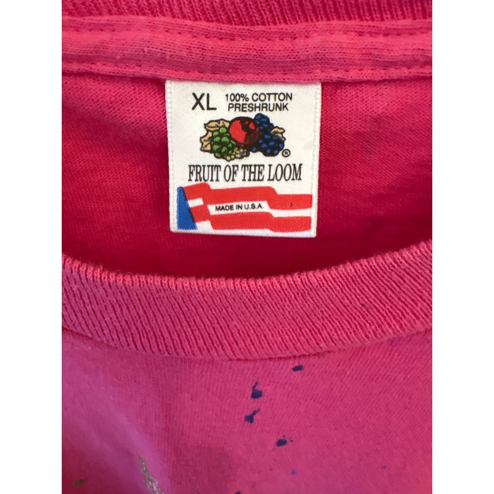Fruit Of The Loom Vintage 90s Fruit of the Loom Custom Art T-Shirt - XL Size US XL / EU 56 / 4 - 6 Thumbnail