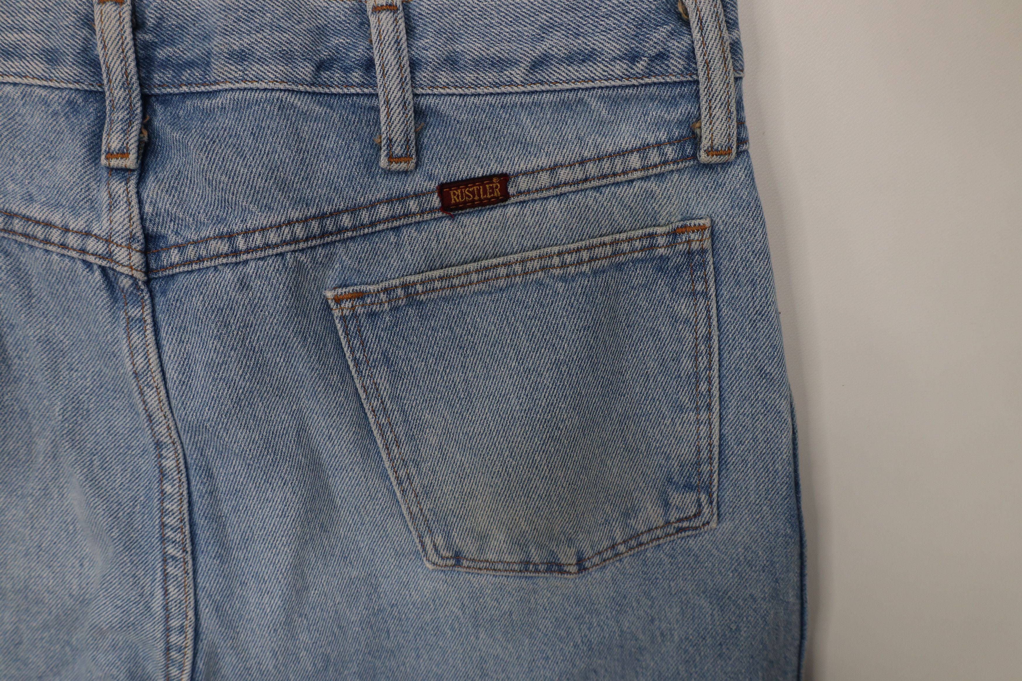Vintage Vintage 90s Streetwear Straight Leg Denim Jeans Blue Cotton Size US 34 / EU 50 - 14 Thumbnail