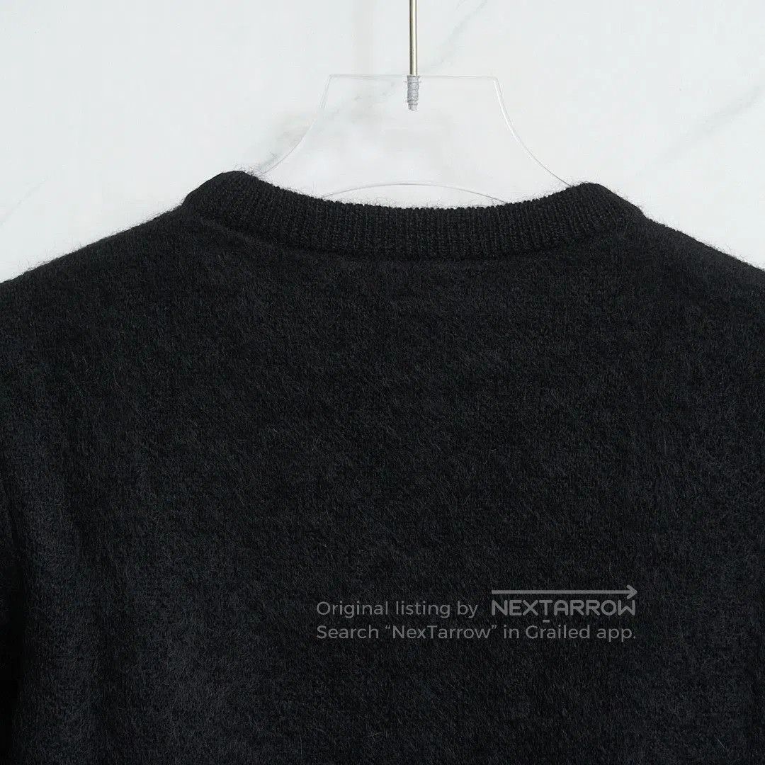 Saint Laurent Paris Saint Laurent Men's Black Crewneck Sweater. Size US M / EU 48-50 / 2 - 5 Thumbnail