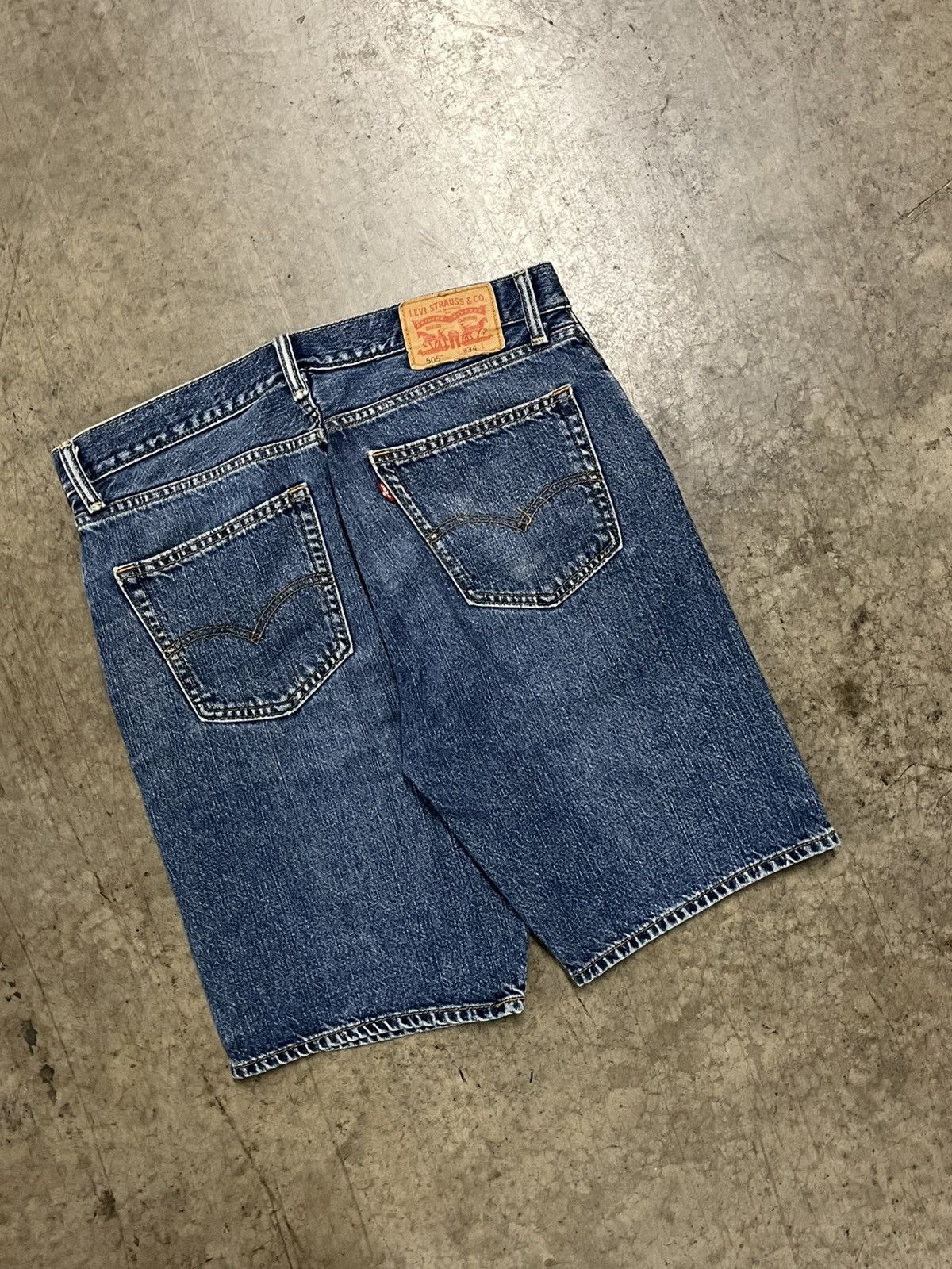 Levi's × Vintage Levi’s jorts baggy fit style 505s vintage streetwear h Size US 34 / EU 50 - 2 Thumbnail