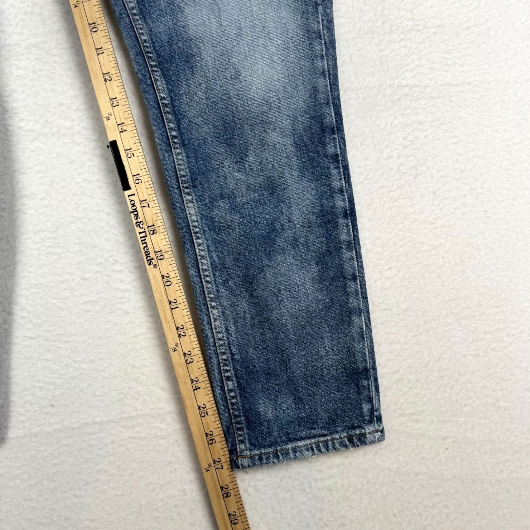 Polo Ralph Lauren Polo Ralph Lauren Jeans Womens 32 Blue NWT Women Tompkins Skinny Mid Rise Ankle Stretch Size 24" / US 00 / IT 34 - 6 Thumbnail