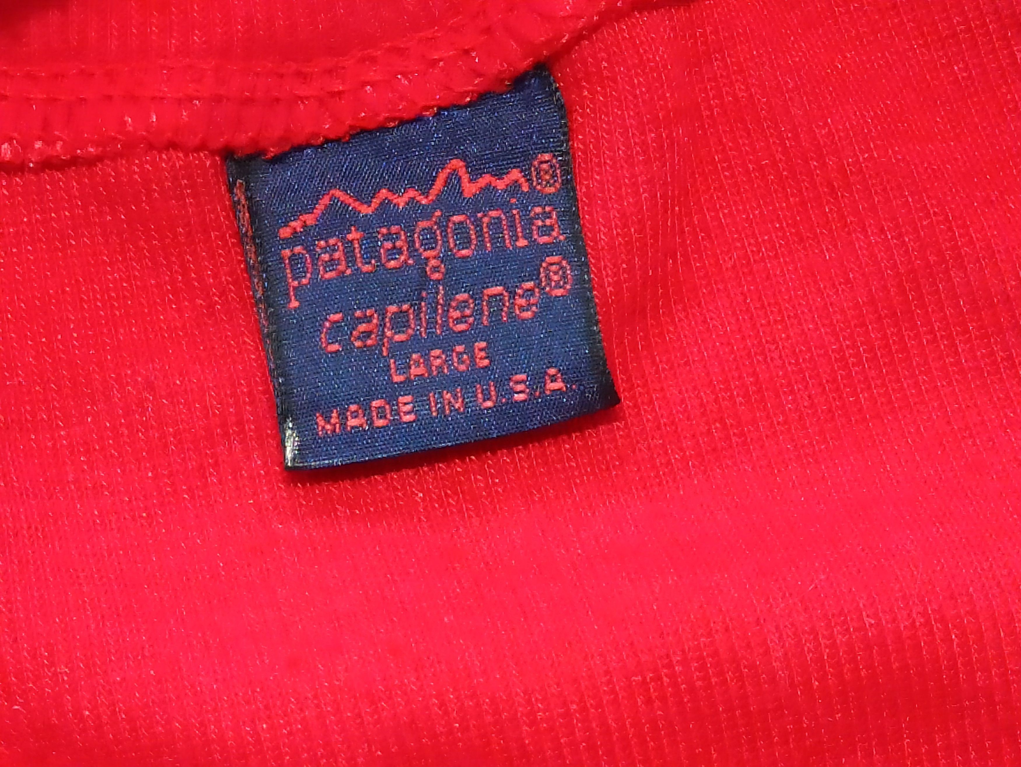 Patagonia × Vintage Patagonia Capilene Long Sleeve Polo Shirt Size US L / EU 52-54 / 3 - 3 Thumbnail