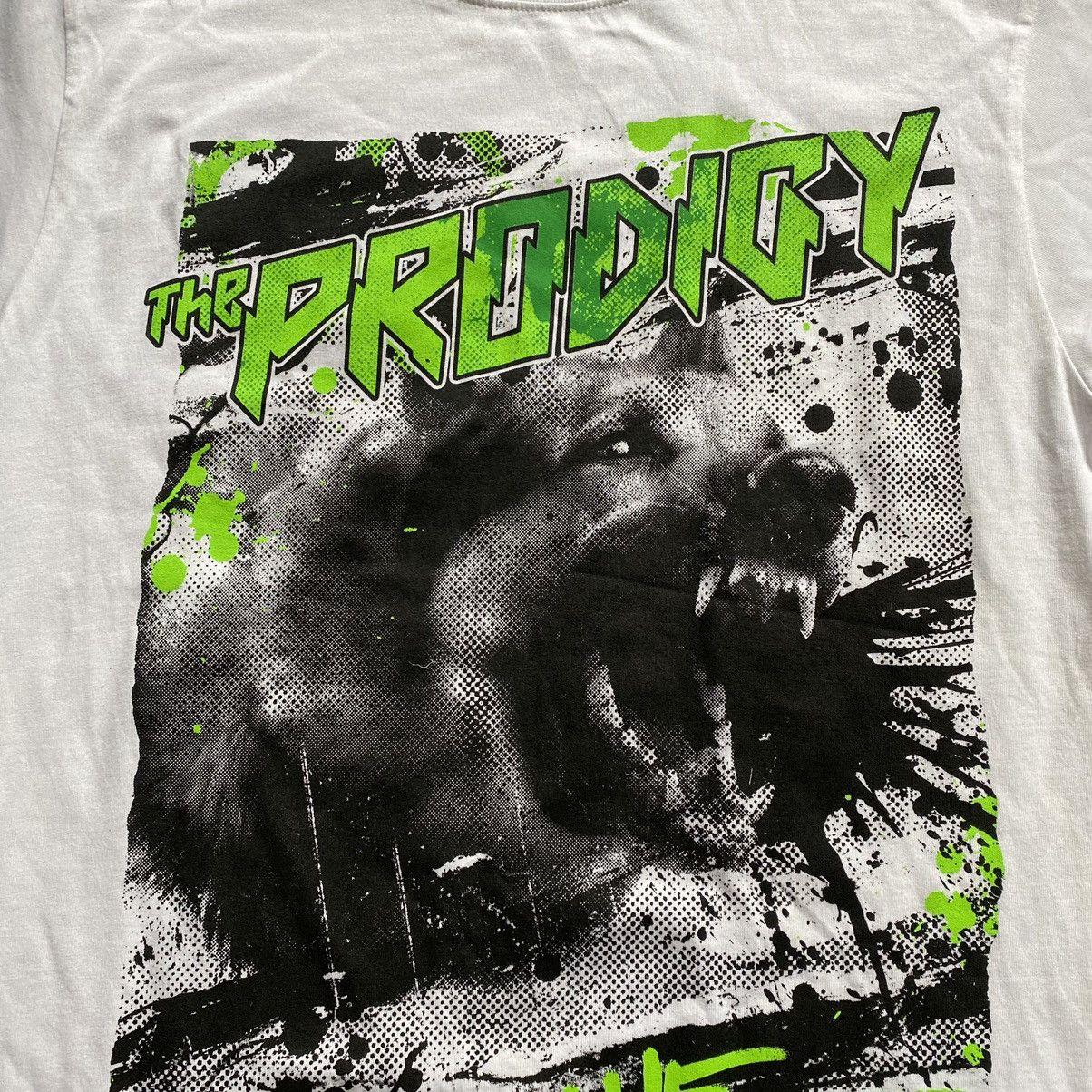 Band Tees THE PRODIGY Y2K BAND WAKE THE DOORS UP CRAZY PRINT T SHIRT Size US S / EU 44-46 / 1 - 2 Thumbnail