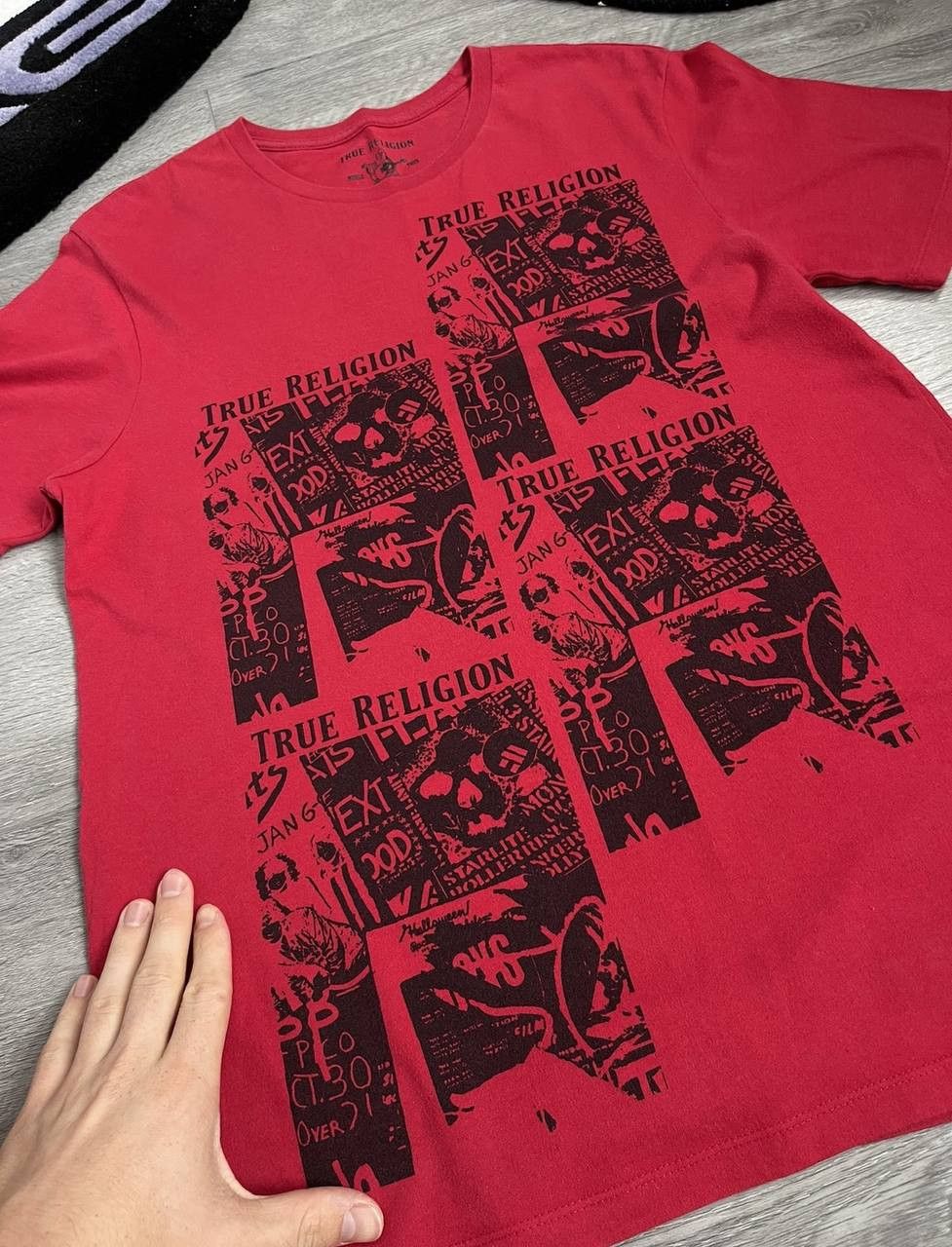 True Religion Vintage True Religion big logo tee 90's world tour Size US S / EU 44-46 / 1 - 7 Thumbnail