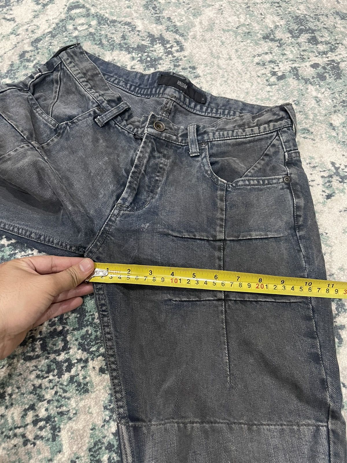 Other AW10 HNBM Dirty Sewn Denim Pants Size US 32 / EU 48 - 10 Thumbnail