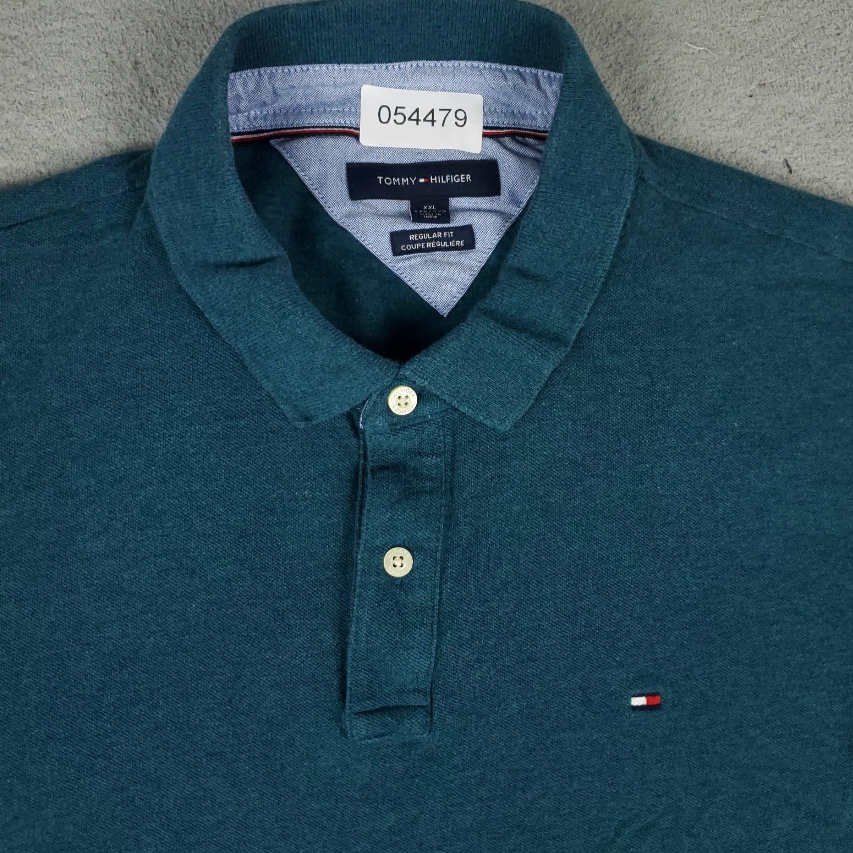 Tommy Hilfiger VINTAGE Tommy Hilfiger Polo Shirt Mens 2XL Blue Cotton Short Sleeve Classic Polo Mens 2XL Blue Tommy Hilfiger Shirt Size US XXL / EU 58 / 5 - 2 Thumbnail