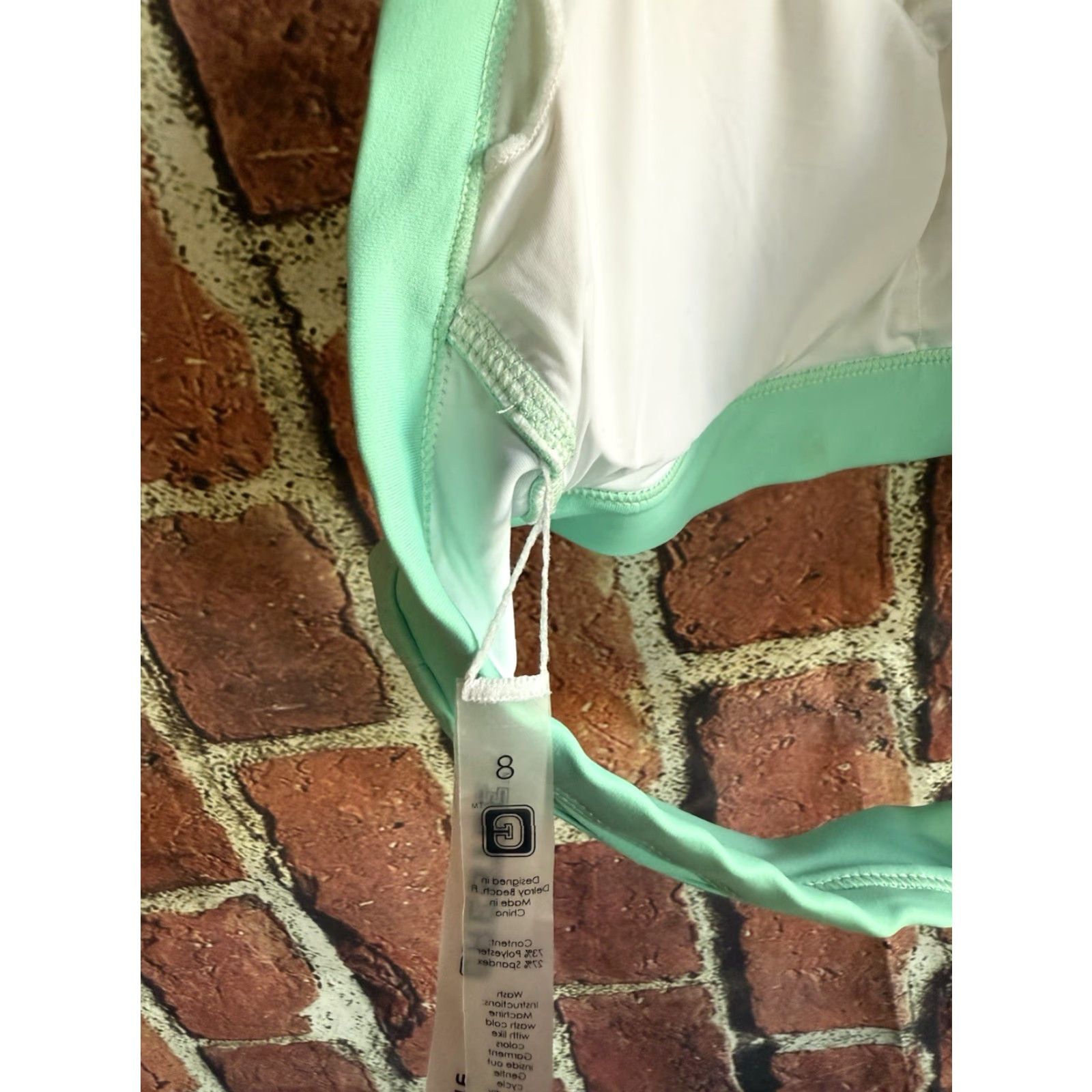 Vintage Barbella The Chestee Barbella C+ Sports Bra 8 Kandace Bimini Padding Halter Crossfit Lift Size ONE SIZE - 3 Thumbnail