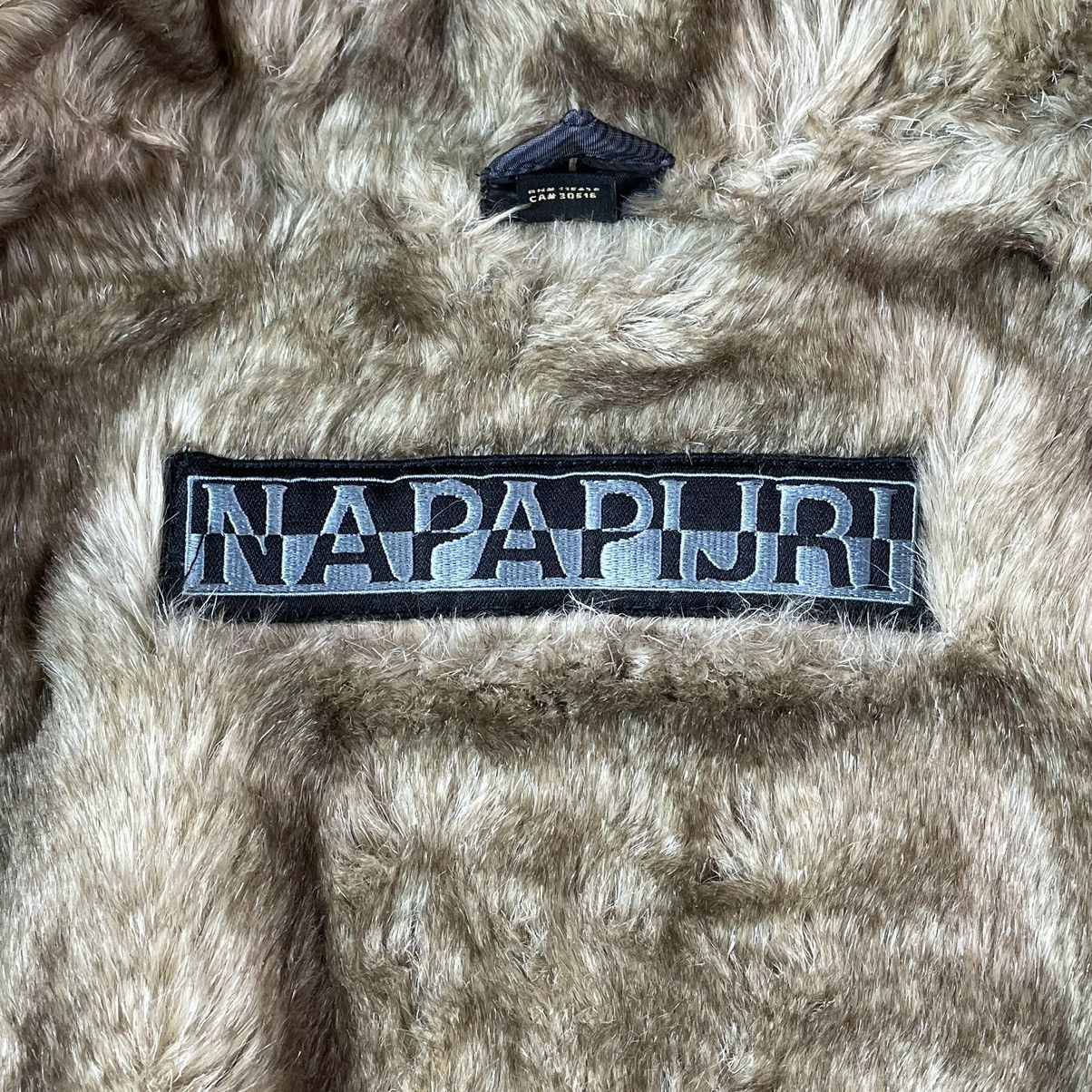 If Six Was Nine × Japanese Brand × Napapijri Avant Garde Opium Y2K Faux Fur Jacket Rick Owens Carti Style Size S / US 4 / IT 40 - 23 Thumbnail