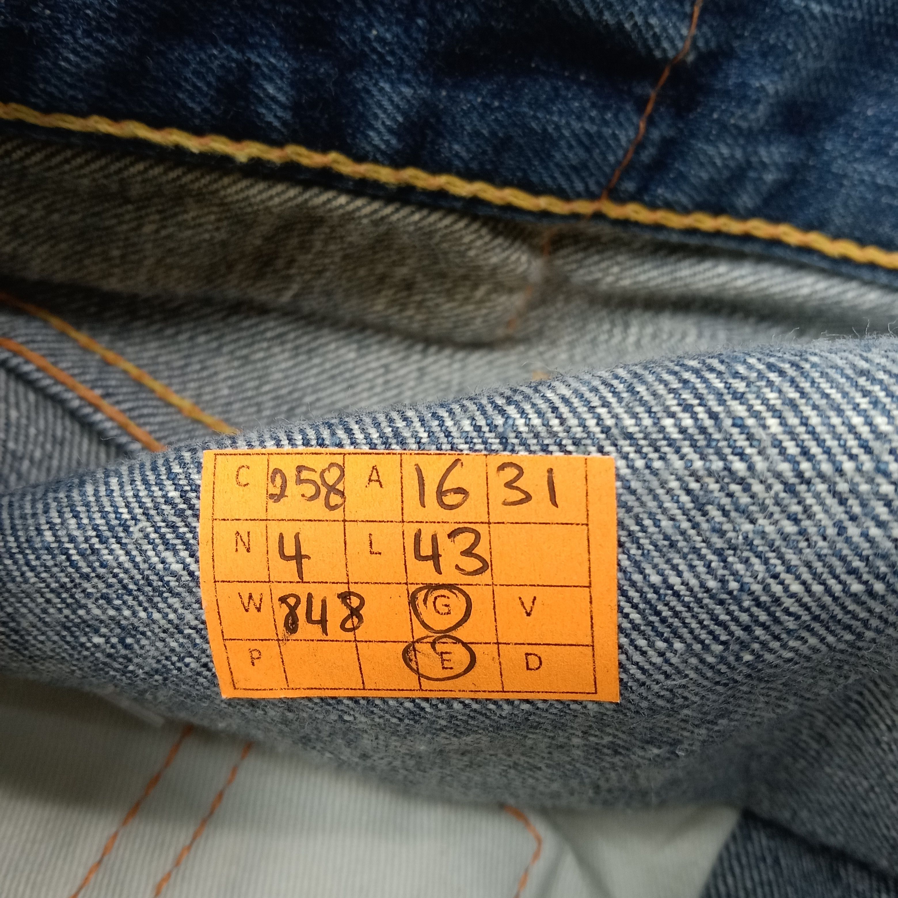 Evisu Evisu Japanese Brand Custom Daicock Denim Jeans C258N4 Size US 32 / EU 48 - 17 Thumbnail