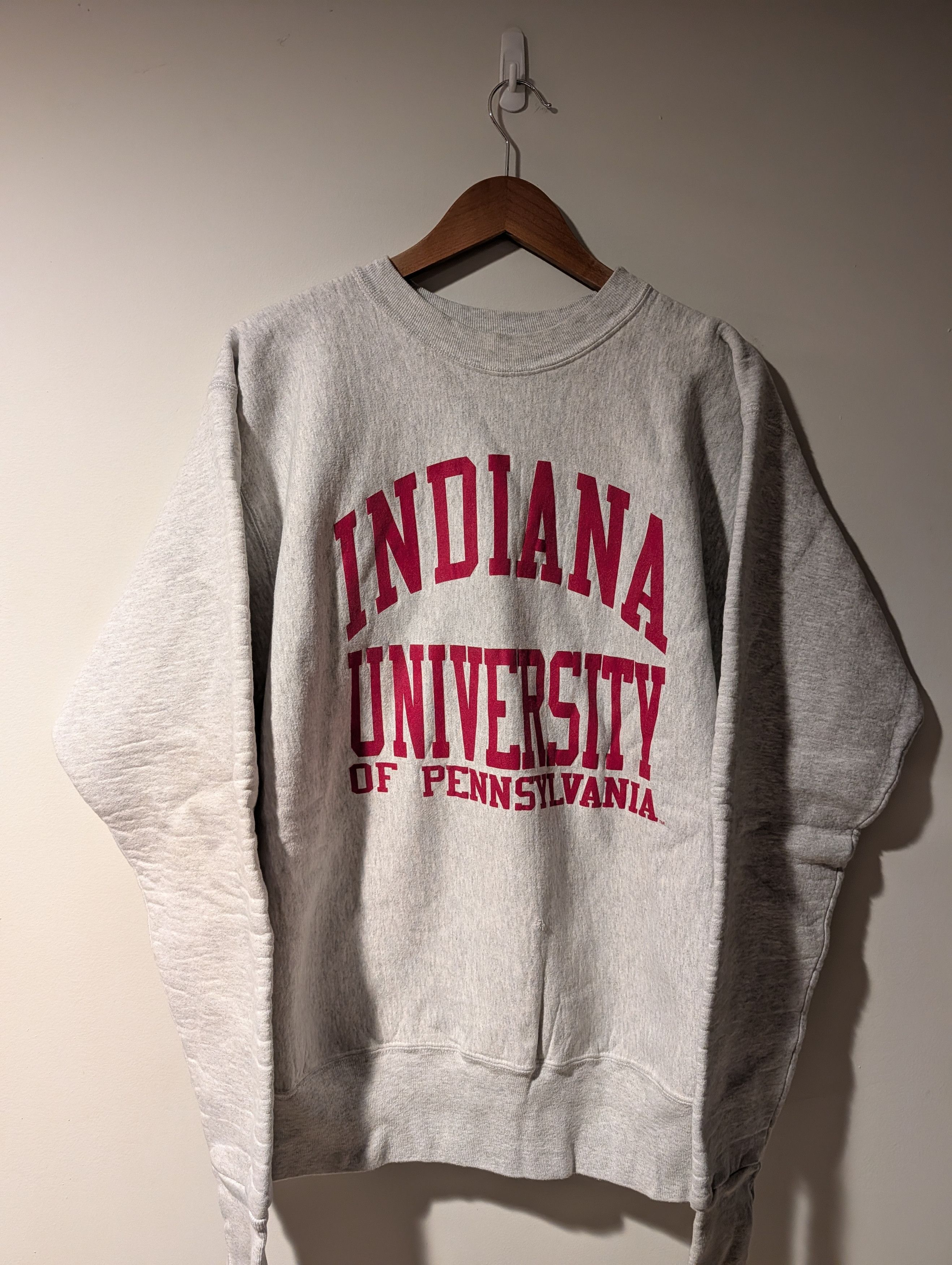 Champion VTG IUP Indiana University of Pennsylvania Sweatshirt XXL Size US XXL / EU 58 / 5 - 1 Thumbnail