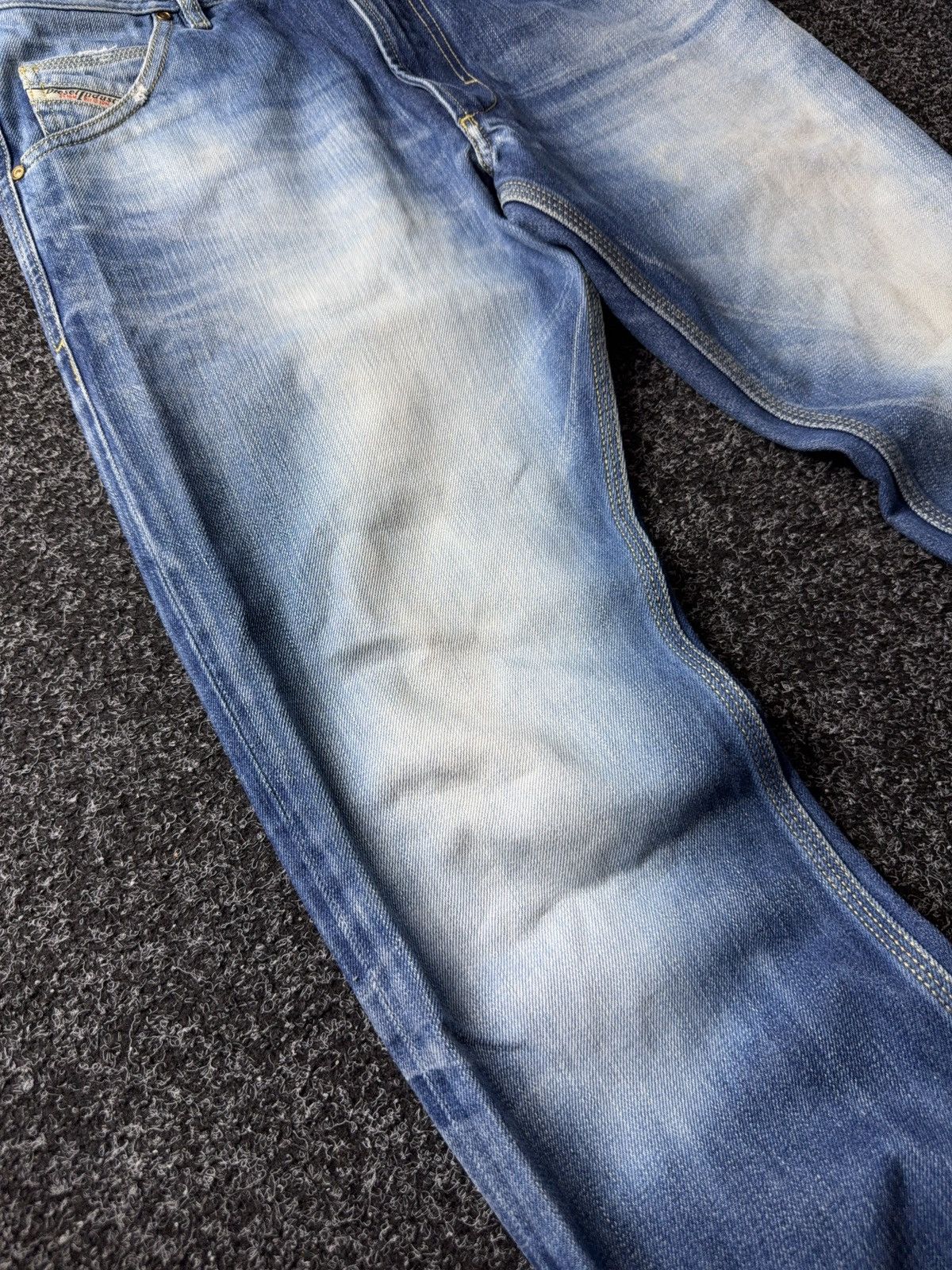 Diesel Vintage 00s Y2K Diesel Luxury Krooley Denim pants Jeans Size US 30 / EU 46 - 5 Thumbnail