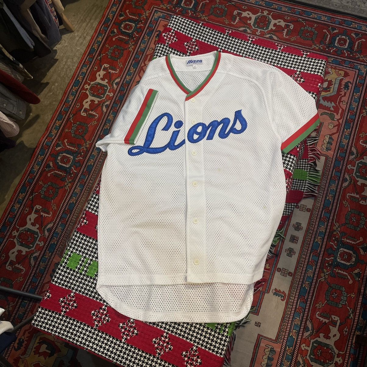 Mizuno Baseball Lion Japan Size US XL / EU 56 / 4 - 1 Thumbnail