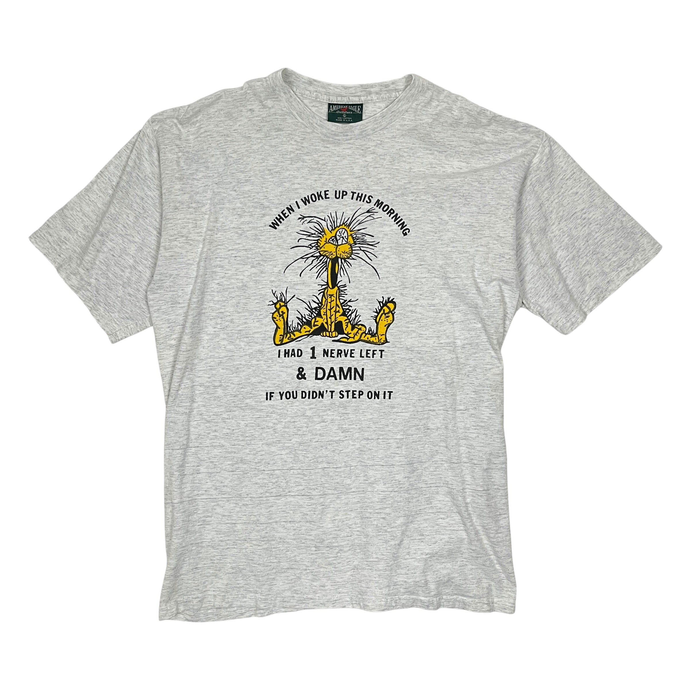 American Eagle Outfitters 1 Nerve Left USA Made Tee - Size XL Size US XL / EU 56 / 4 - 1 Thumbnail