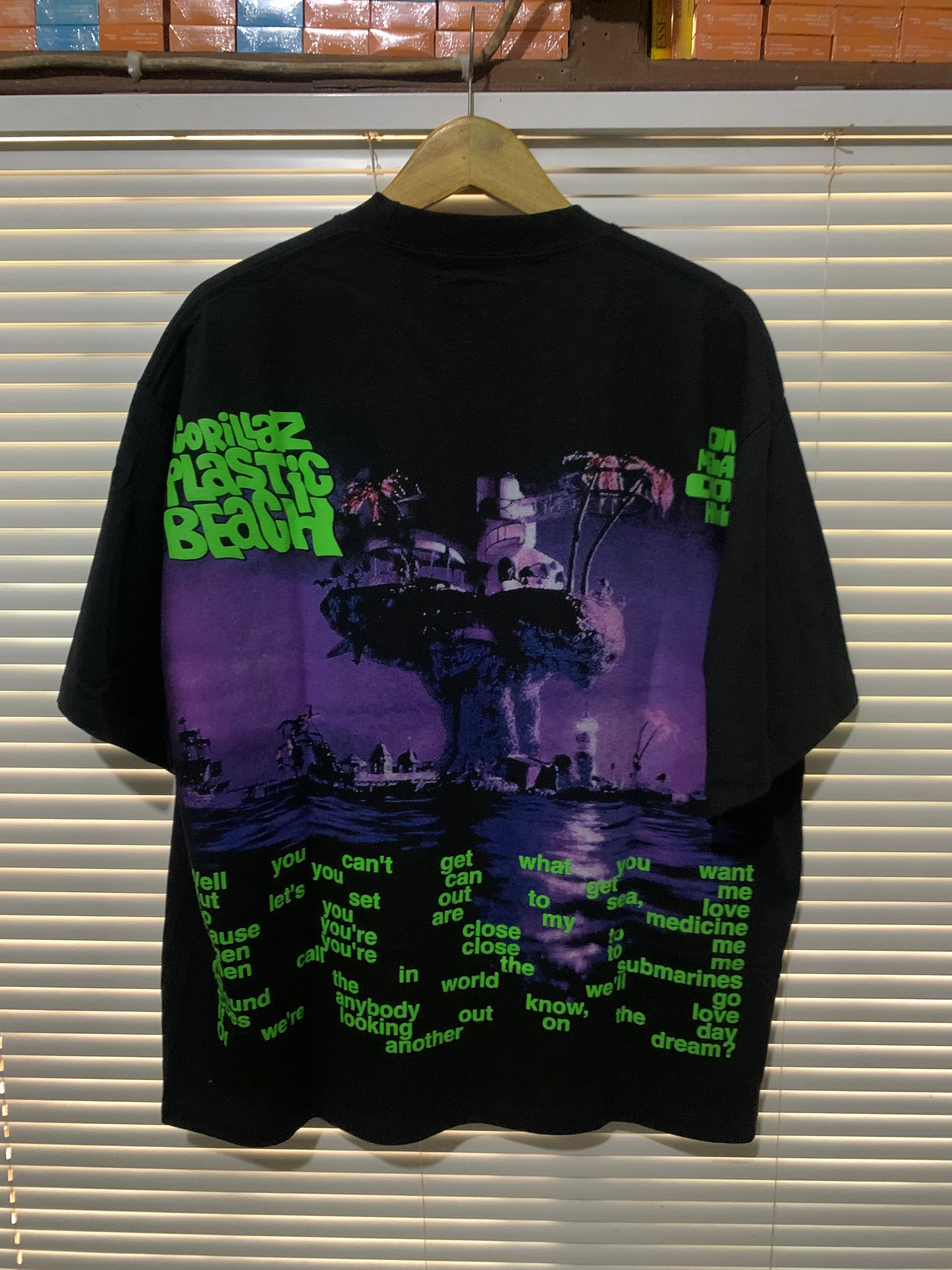 Japanese Brand RARE Gorillaz Meloncholy Hill y2k damon albarn Size US L / EU 52-54 / 3 - 5 Thumbnail