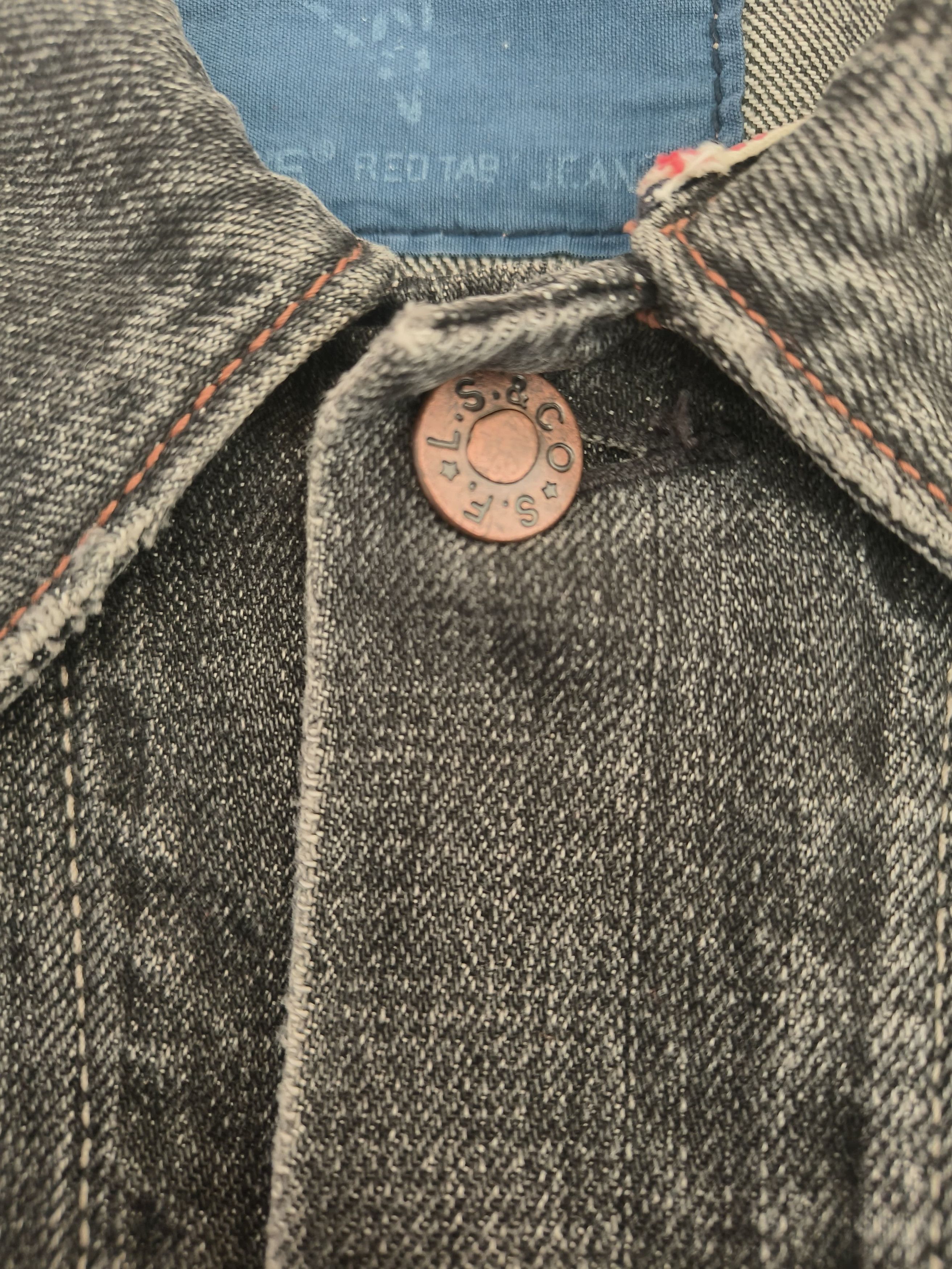 Levi's × Levi's Vintage Clothing × Vintage Selvedge levis trucker Size US L / EU 52-54 / 3 - 6 Thumbnail