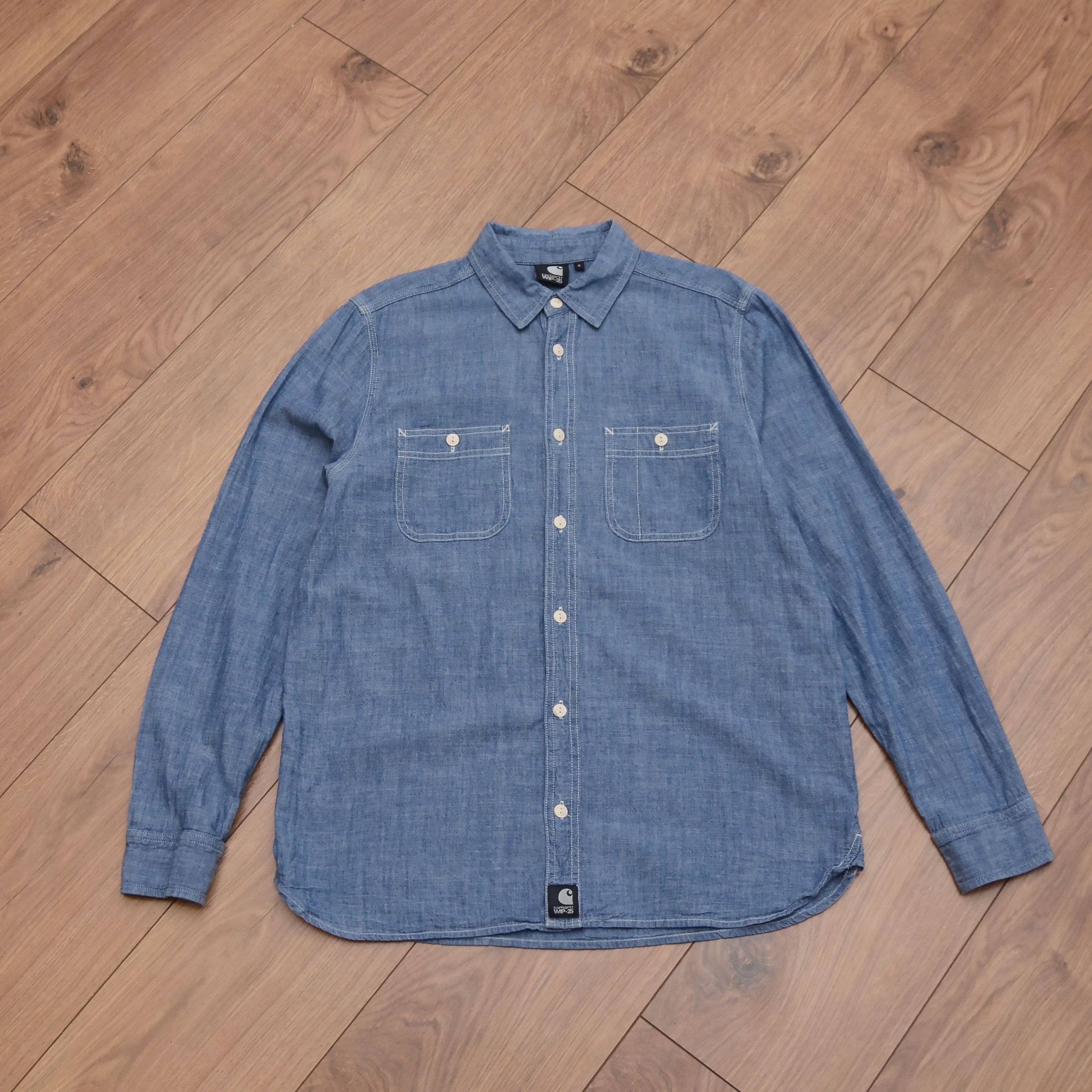 Carhartt Wip Carhartt WIP - 25 Clink Shirt Denim Worker Limited Unisex Size US M / EU 48-50 / 2 - 5 Thumbnail