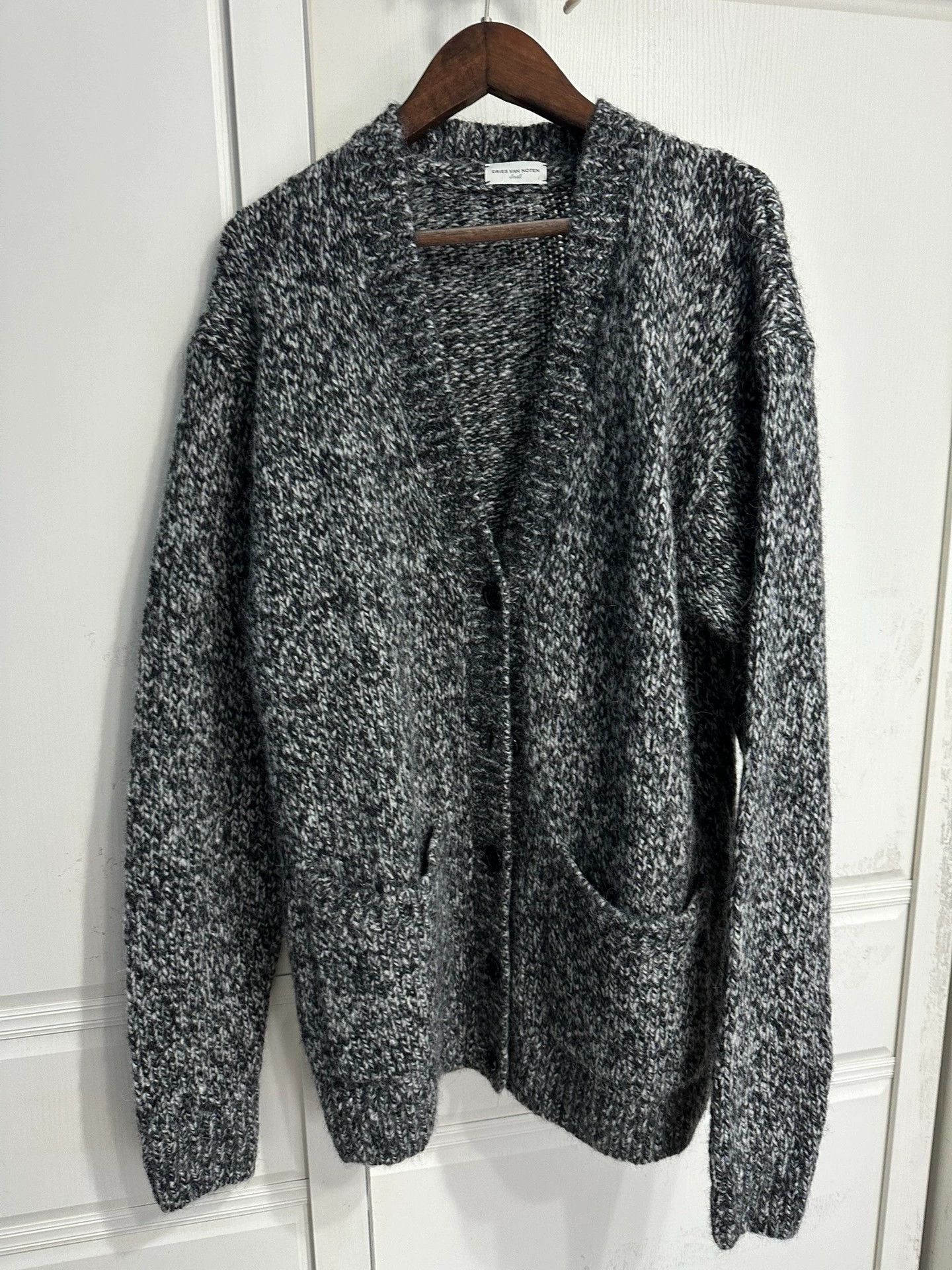 Dries Van Noten Dries Van Noten FW23 Knit Cardigan Alpaca Wool Blend 95 New Size S / US 4 / IT 40 - 1 Thumbnail