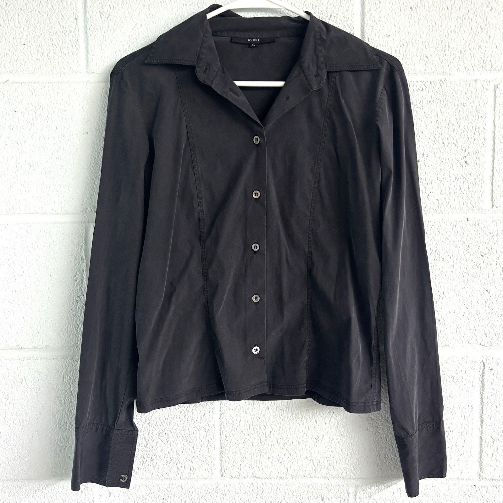 Gucci Gucci Womens 40 Blouse Produced by Zansport Made in Italy Size M / US 6-8 / IT 42-44 - 1 Thumbnail