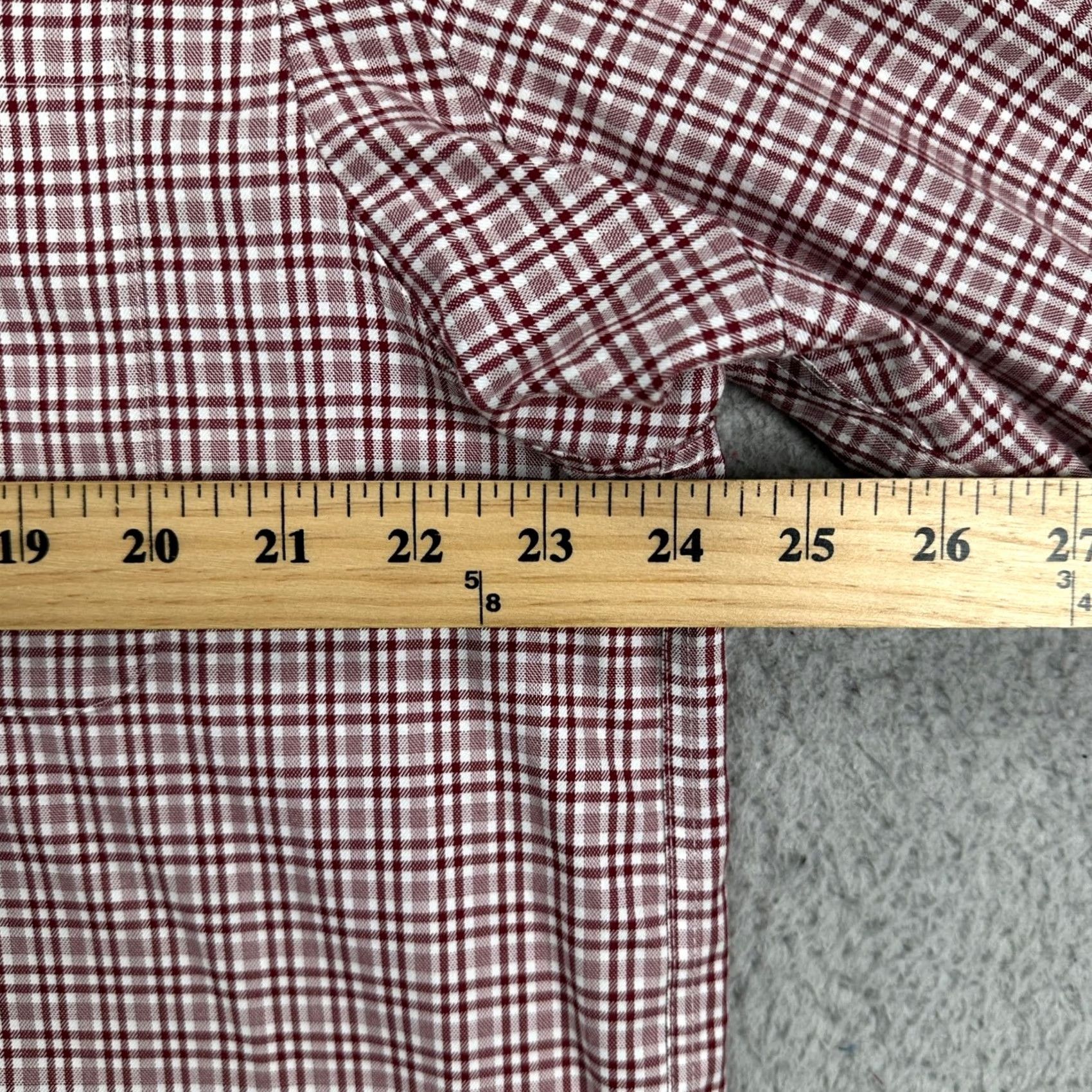 Duluth Trading Company Duluth Trading Co Shirt Button Down Mens Large Tall Red Plaid Long Sleeve Pocket Size US L / EU 52-54 / 3 - 6 Thumbnail