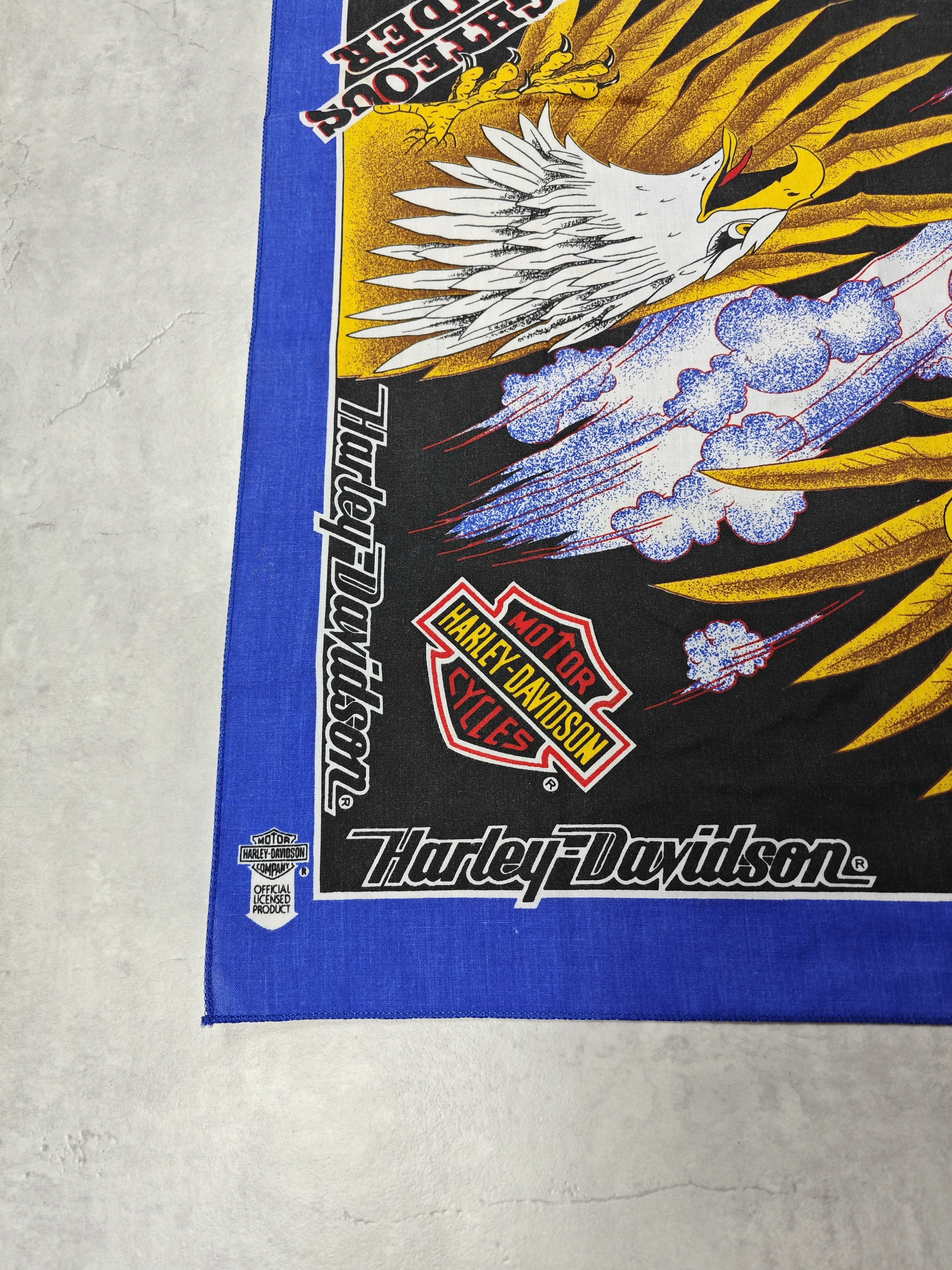 Harley Davidson Harley Davidson Vintage Bandana Size ONE SIZE - 4 Thumbnail