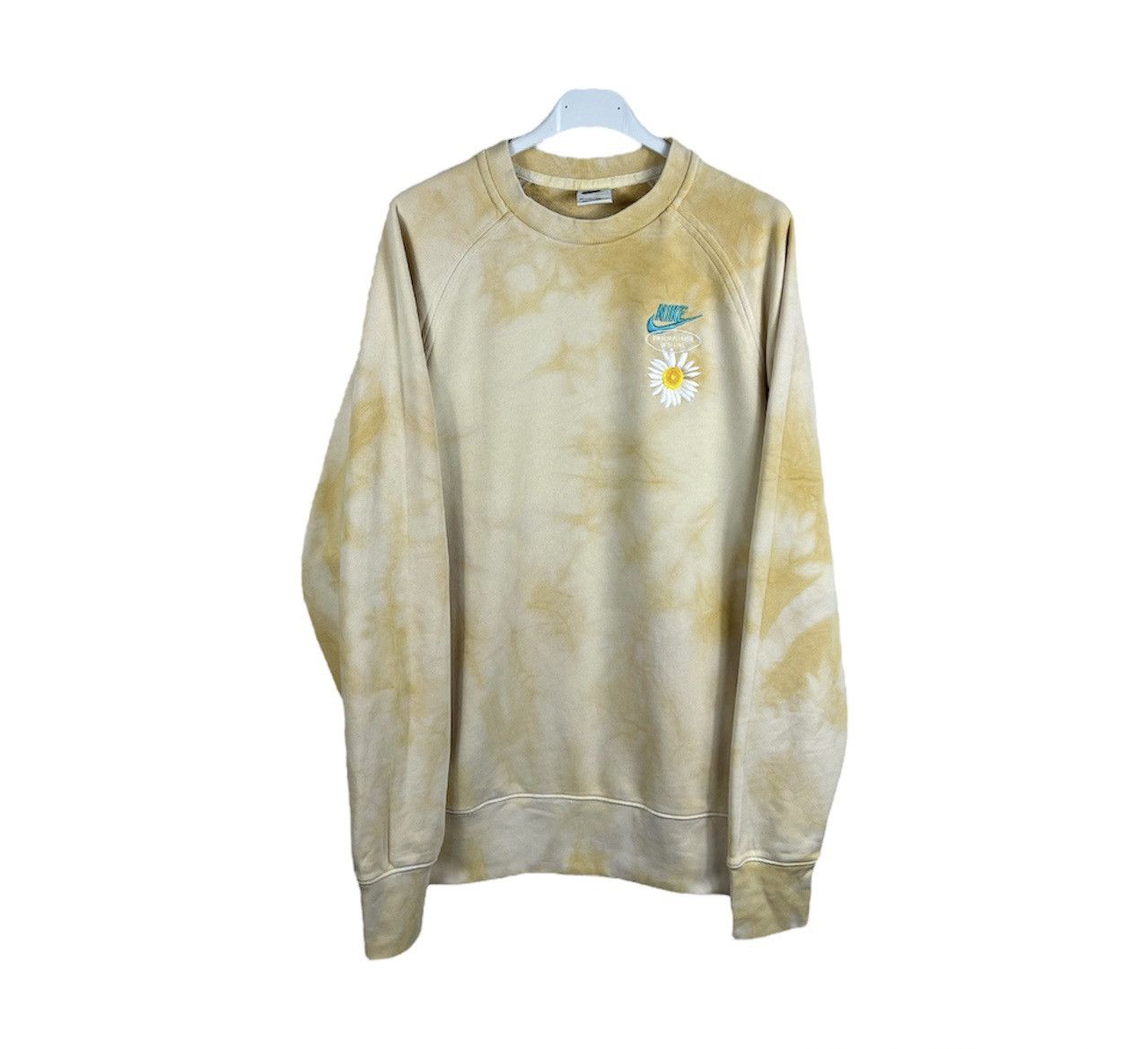 Nike Nike french terry tie dye crewneck sweatshirt daisy logo y2k Size US XS / EU 42 / 0 - 1 Thumbnail