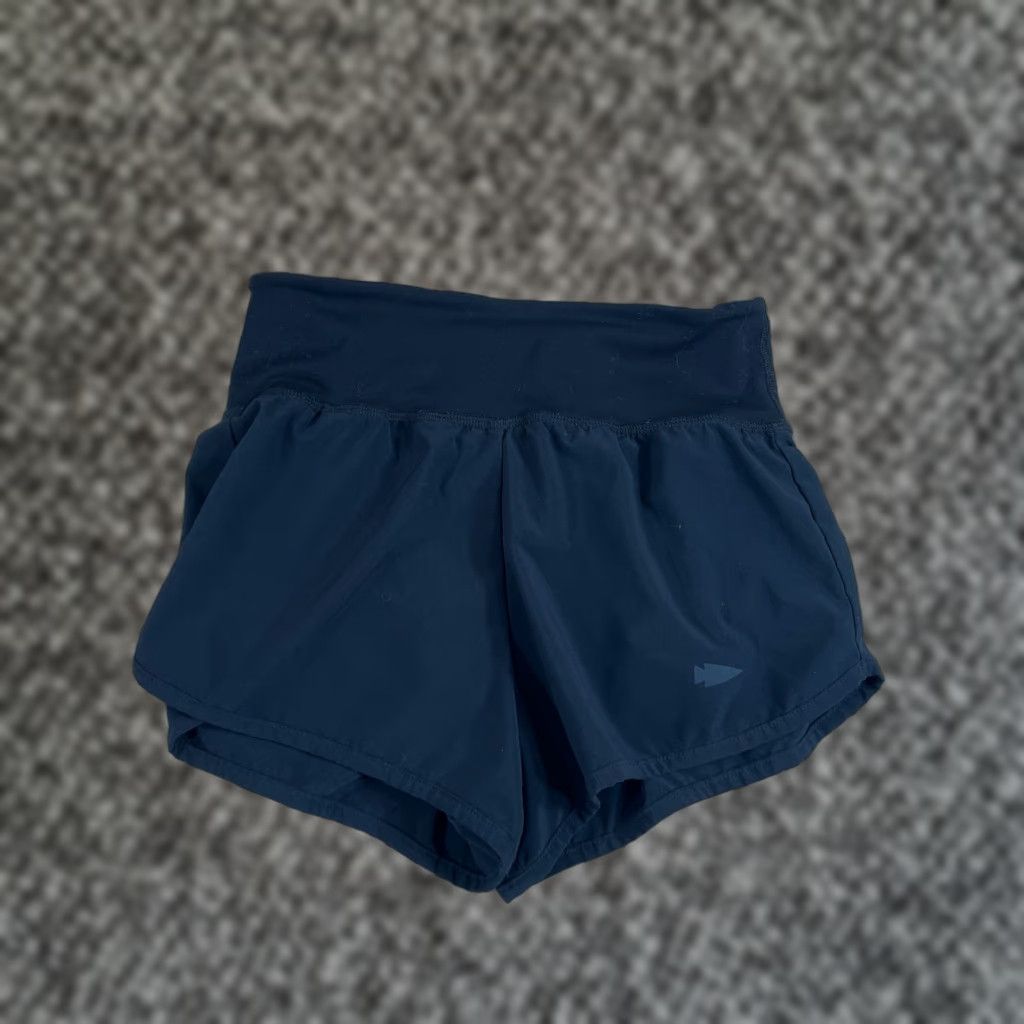 GORUCK Goruck Running Shorts Women Size 2 Black with Built In Brief, Zip Pocket, Lined, Stretch - Activewear Shorts Size 26" / US 2 / IT 38 - 1 Thumbnail