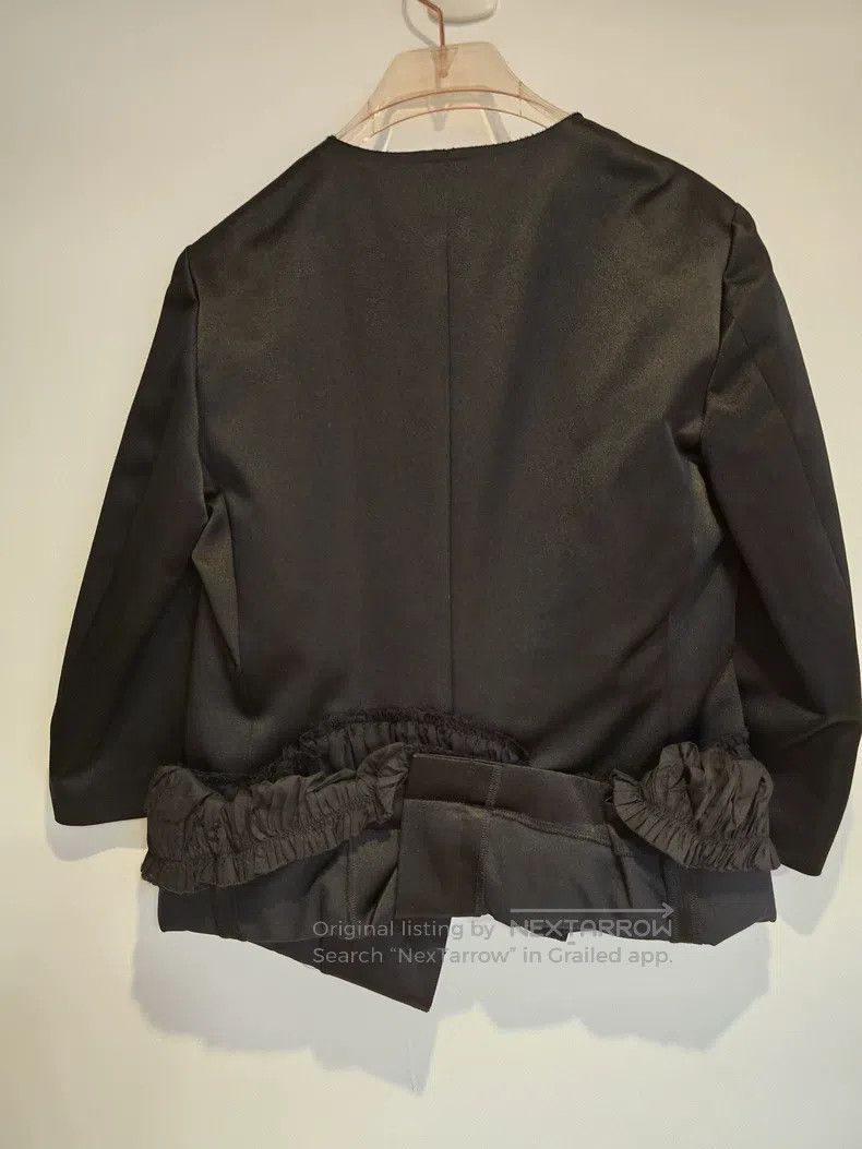 Comme des Garcons Comme des Garcons Black Short Jacket Size XS / US 0-2 / IT 36-38 - 2 Thumbnail