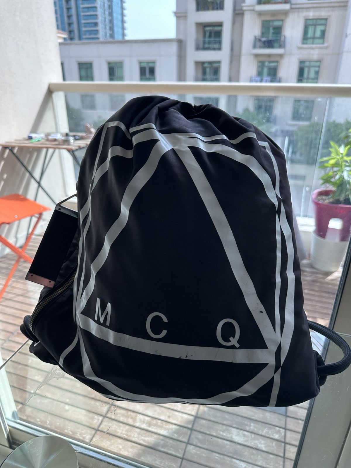 MCQ MCQ (Alexander McQueen) Drawstring Backpack / Gym Bag Size ONE SIZE - 1 Thumbnail