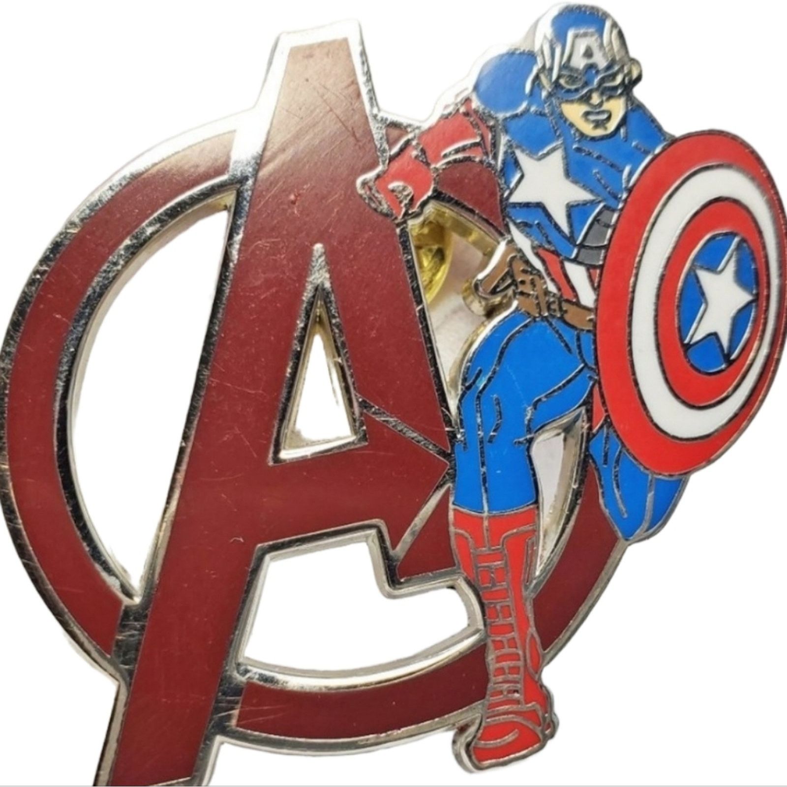 Disney Disney Avenger Captain America Enamel Pin Size ONE SIZE - 1 Thumbnail