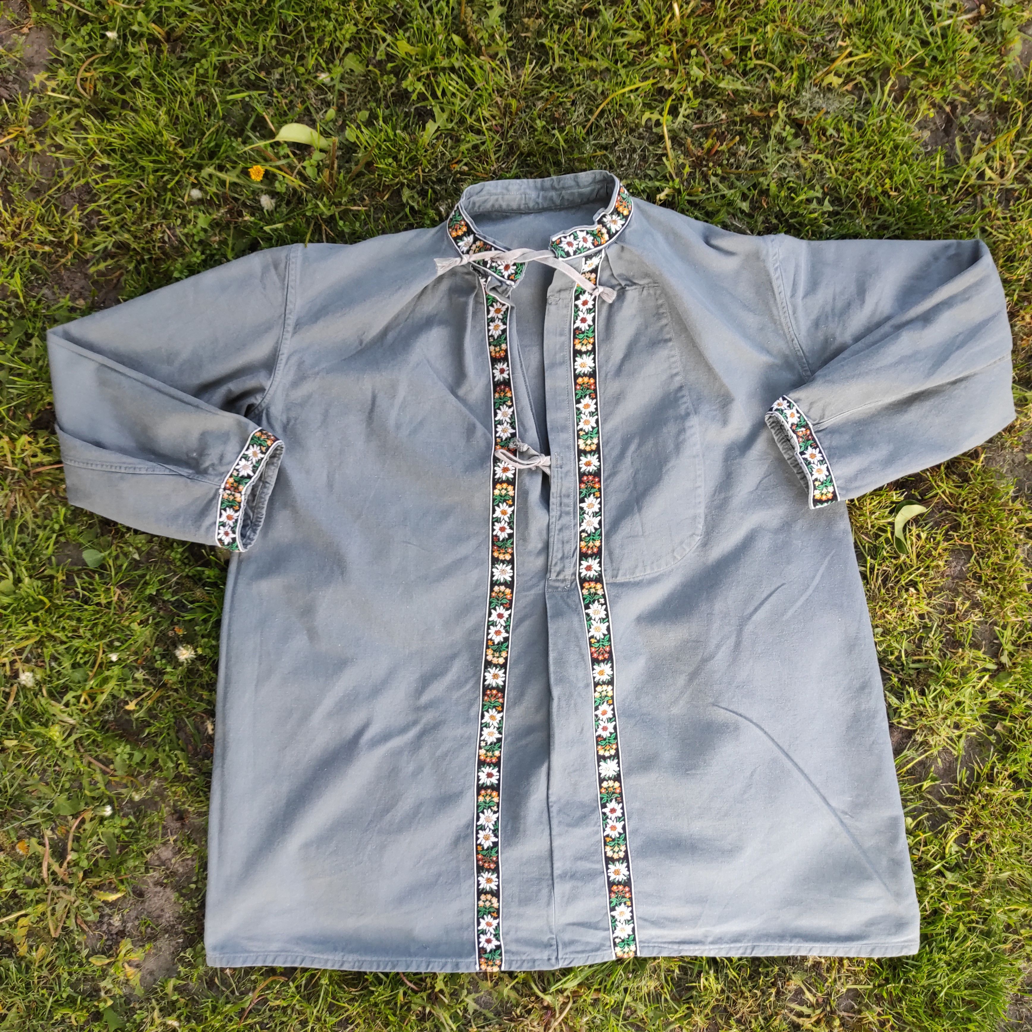 Unknown Rare Vintage Etnic Men's Shirt 70's-80's Size L-XL