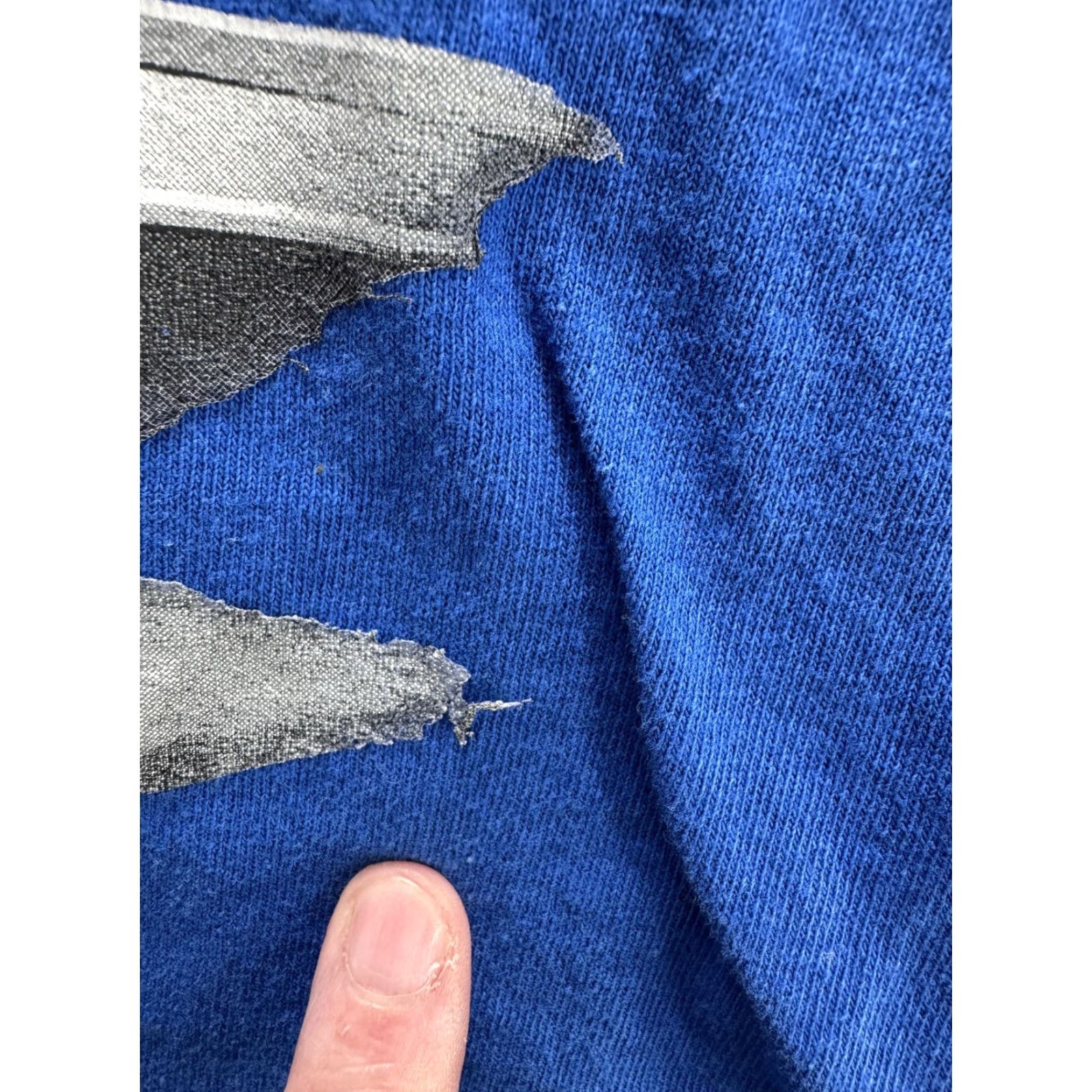 Vintage VINTAGE Biggy Threads Shirt Mens 2XL Blue Angel Guns Graphic Bandana Urban Tee XXL Mens Size US XXL / EU 58 / 5 - 6 Thumbnail