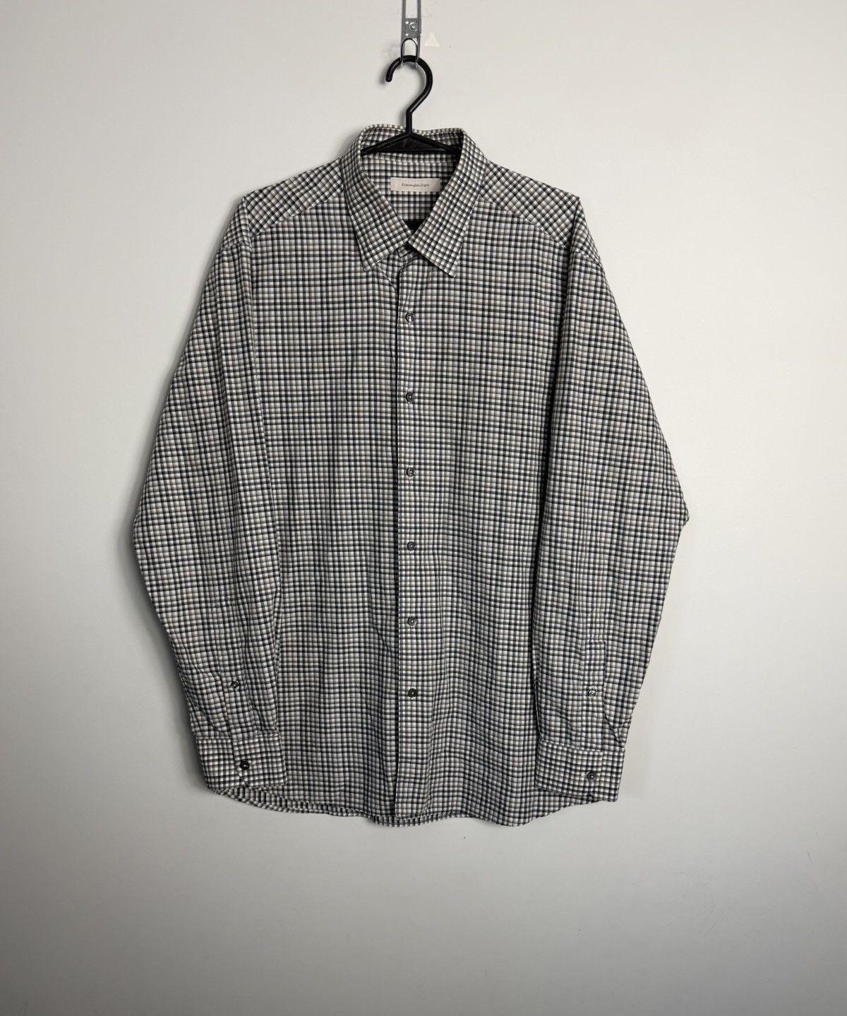 Ermenegildo Zegna Ermenegildo Zegna Shirt Made in Italy Size US XL / EU 56 / 4 - 1 Thumbnail