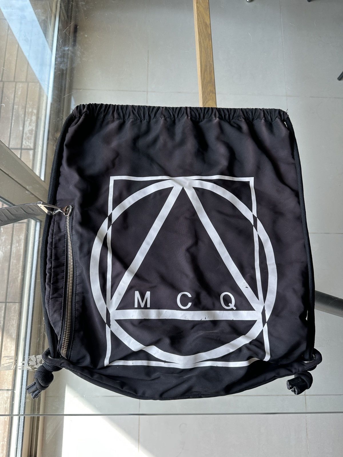 MCQ MCQ (Alexander McQueen) Drawstring Backpack / Gym Bag Size ONE SIZE - 7 Thumbnail